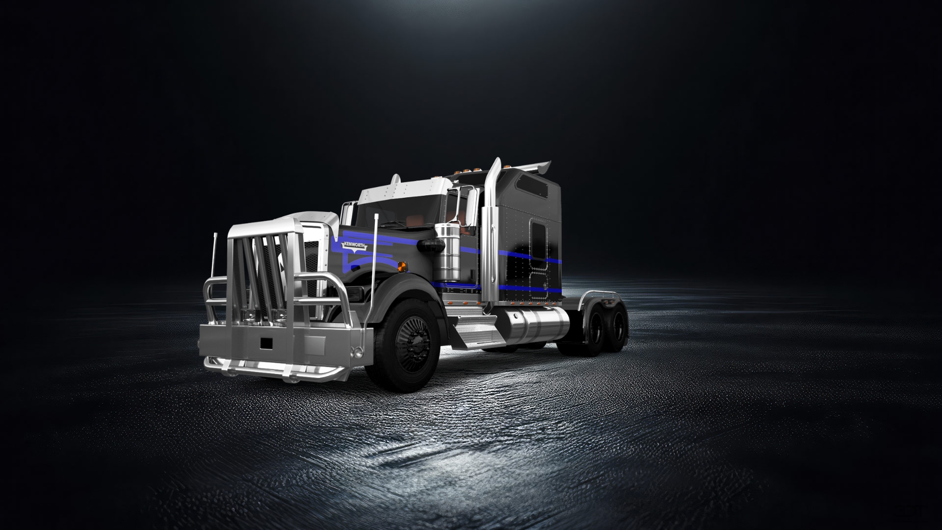 Kenworth W900 Sleeper Cab Truck 2015