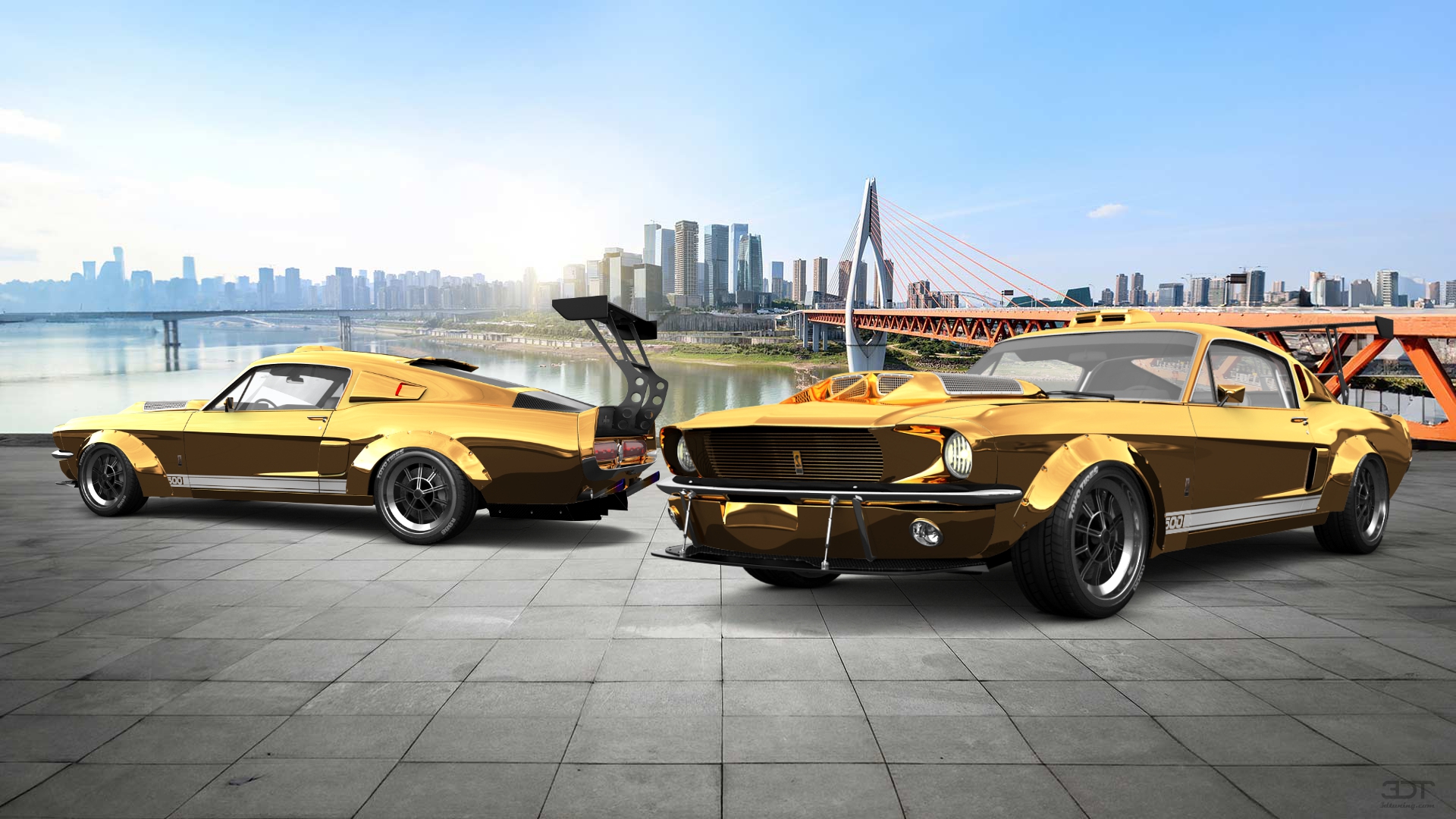Mustang GT500 2 Door Coupe 1968