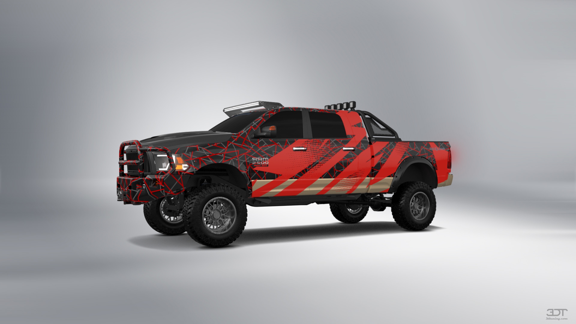 Dodge Ram 2500 Mega Cab 6.4 ft box 4 Door pickup truck 2010