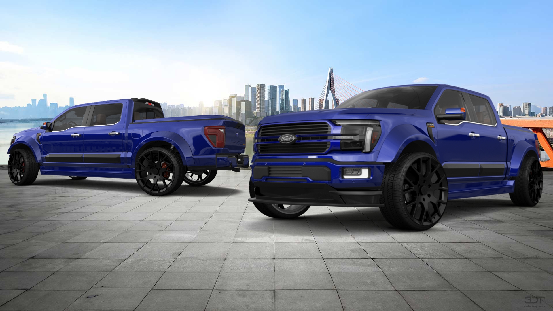 Ford F-150 SuperCrew 4 Door pickup truck 2024 tuning