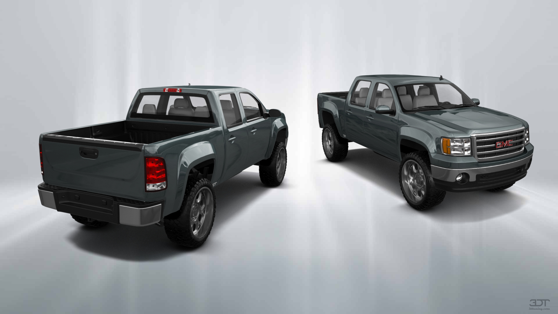 GMC Sierra 1500 Crew Cab 5.8 ft box 4 Door pickup truck 2007