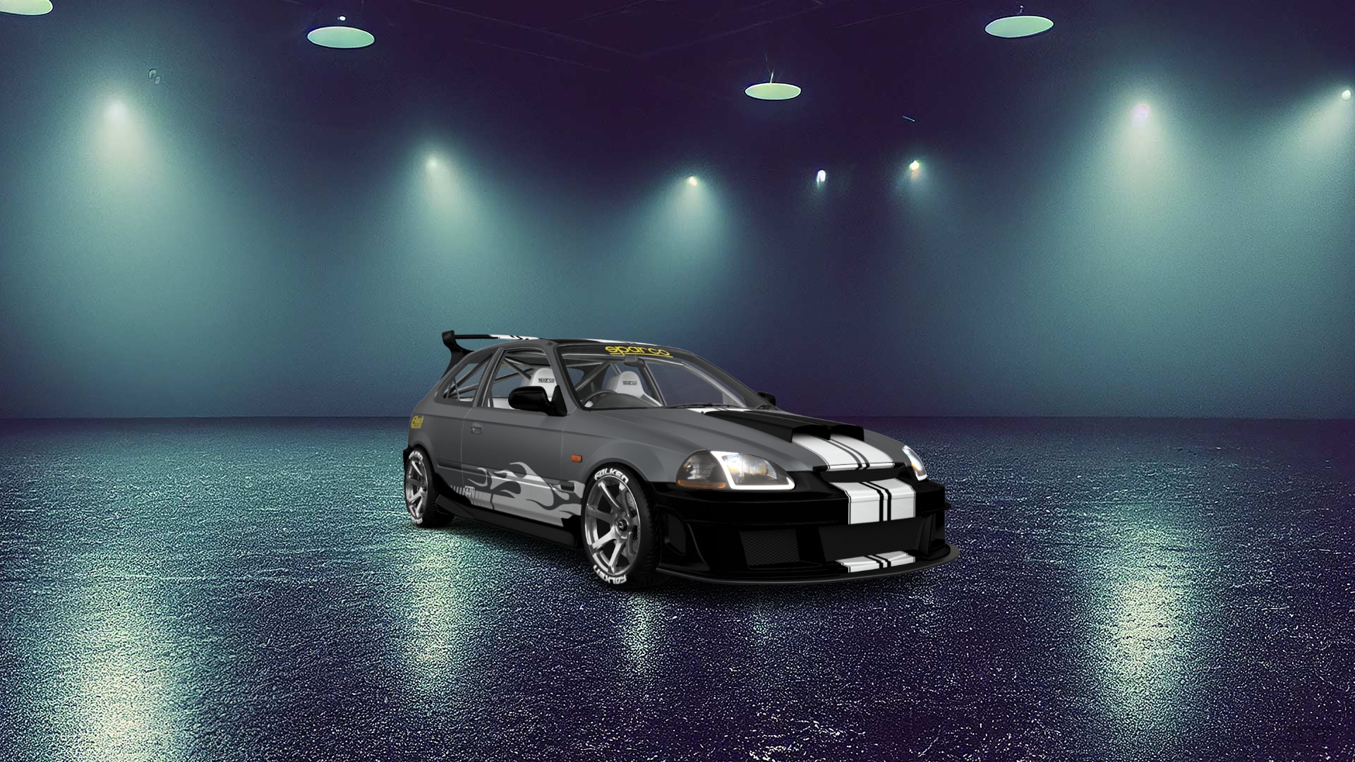 Honda Civic 3 Door Hatchback 1997 Imagens