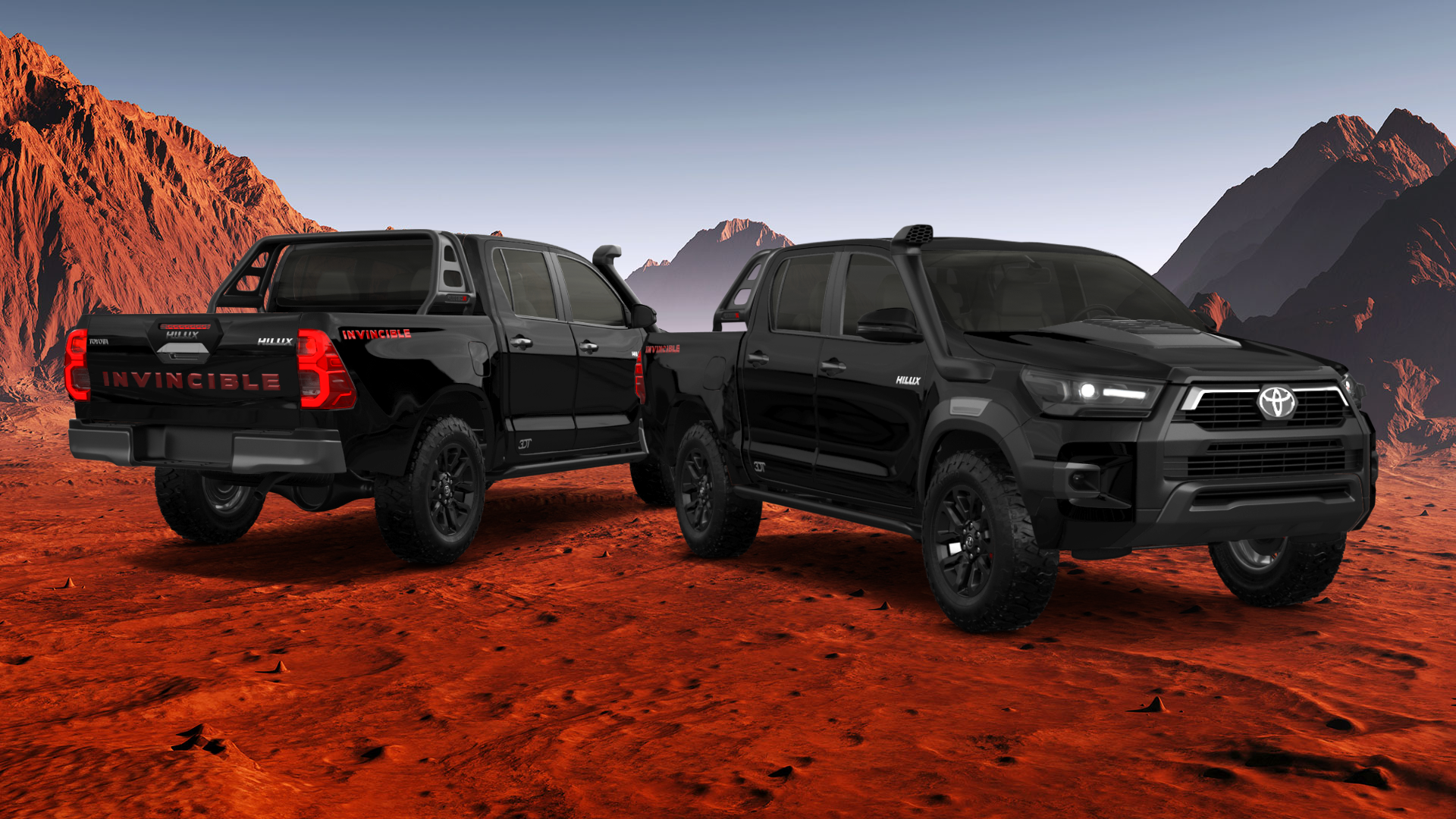 Toyota Hilux Double Cab 4 Door pickup truck 2015 tuning