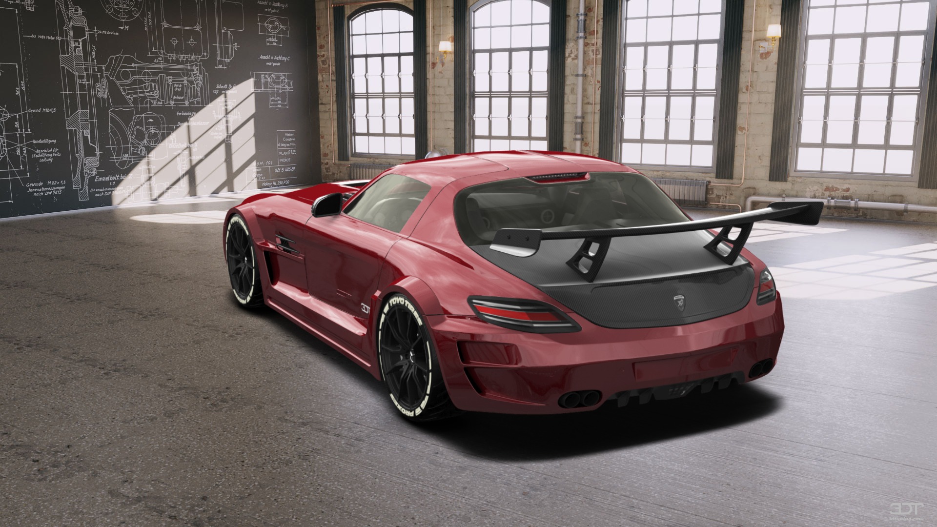 Mercedes SLS 2 Door Coupe 2011