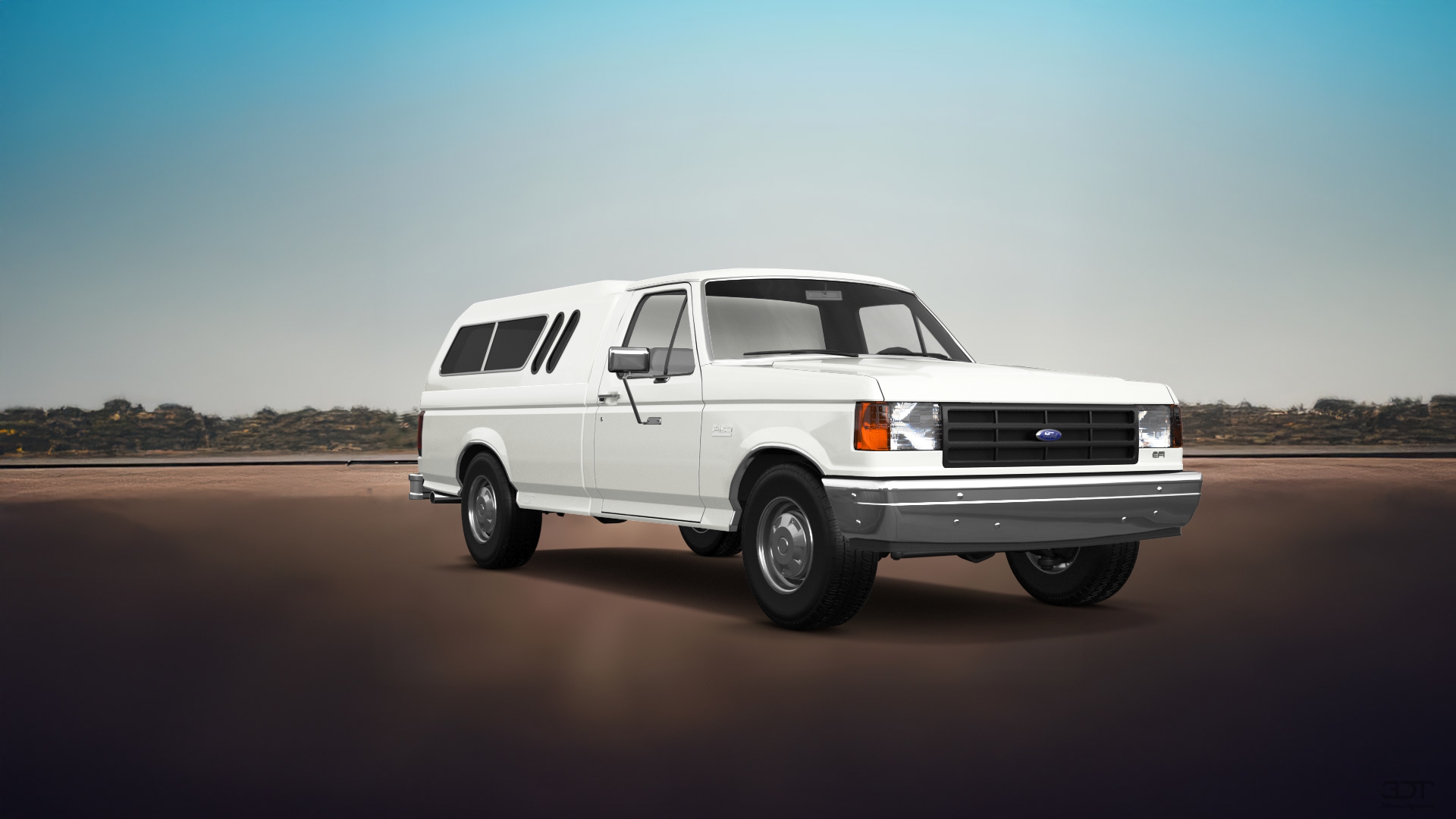 Ford F-150 2 Door pickup truck 1987