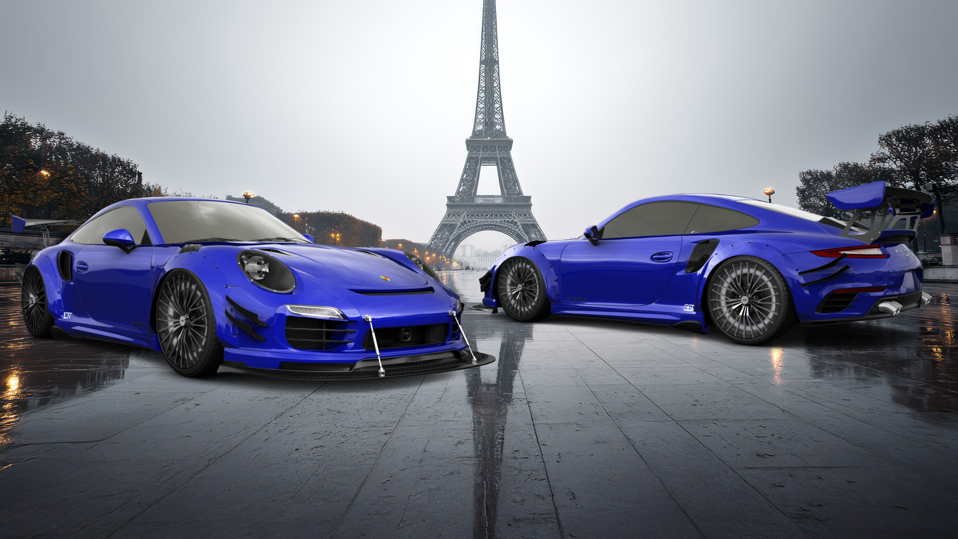Porsche 911 Turbo S 2 Door Coupe 2014 tuning