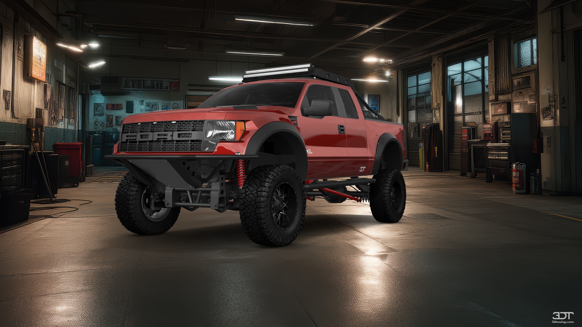 Ford F-150 SVT Raptor 2 Door pickup truck 2010 tuning