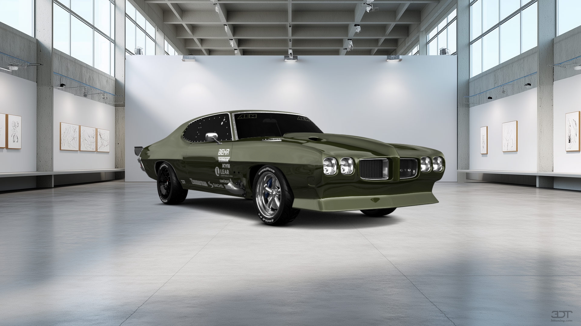 Pontiac GTO 2 Door Coupe 1970 tuning