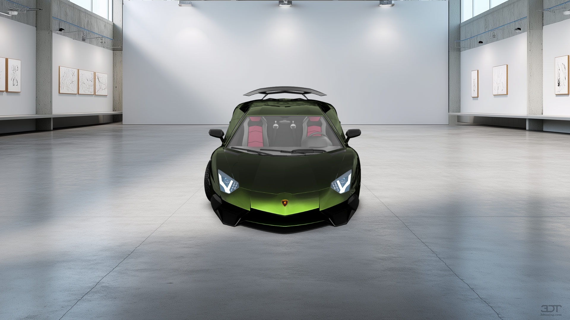 Lamborghini Aventador 2 Door Coupe 2012 tuning