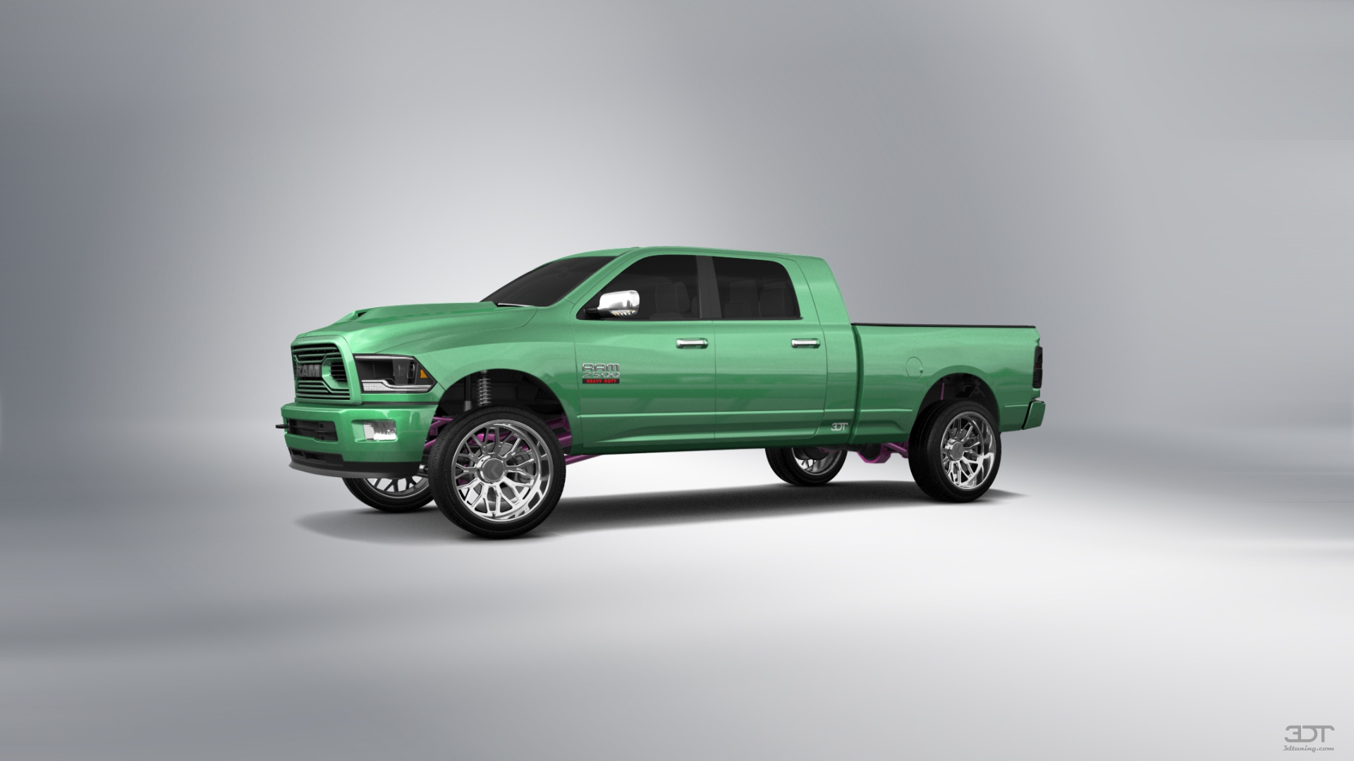 Dodge Ram 2500 Mega Cab 6.4 ft box 4 Door pickup truck 2010 tuning