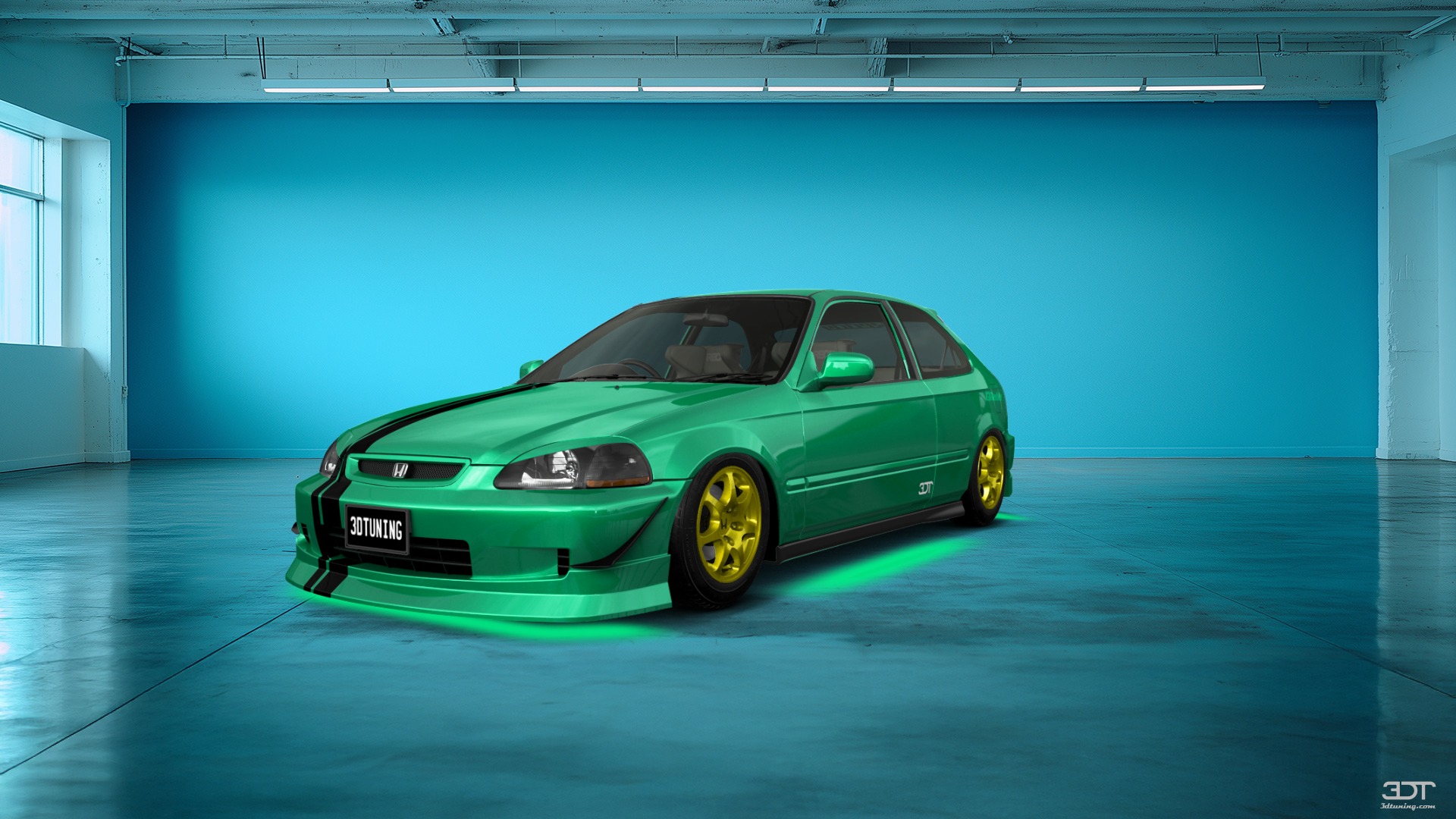 Tuning Honda Civic 3 Door Hatchback 1997