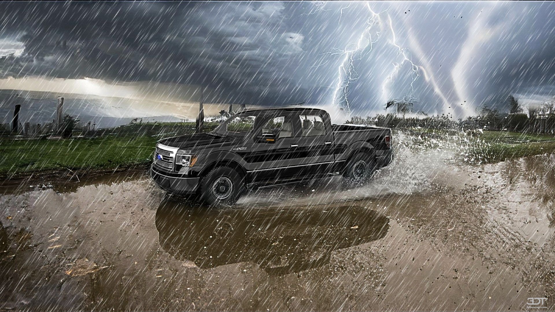 Ford F-150 Crew Cab 4 Door pickup truck 2013