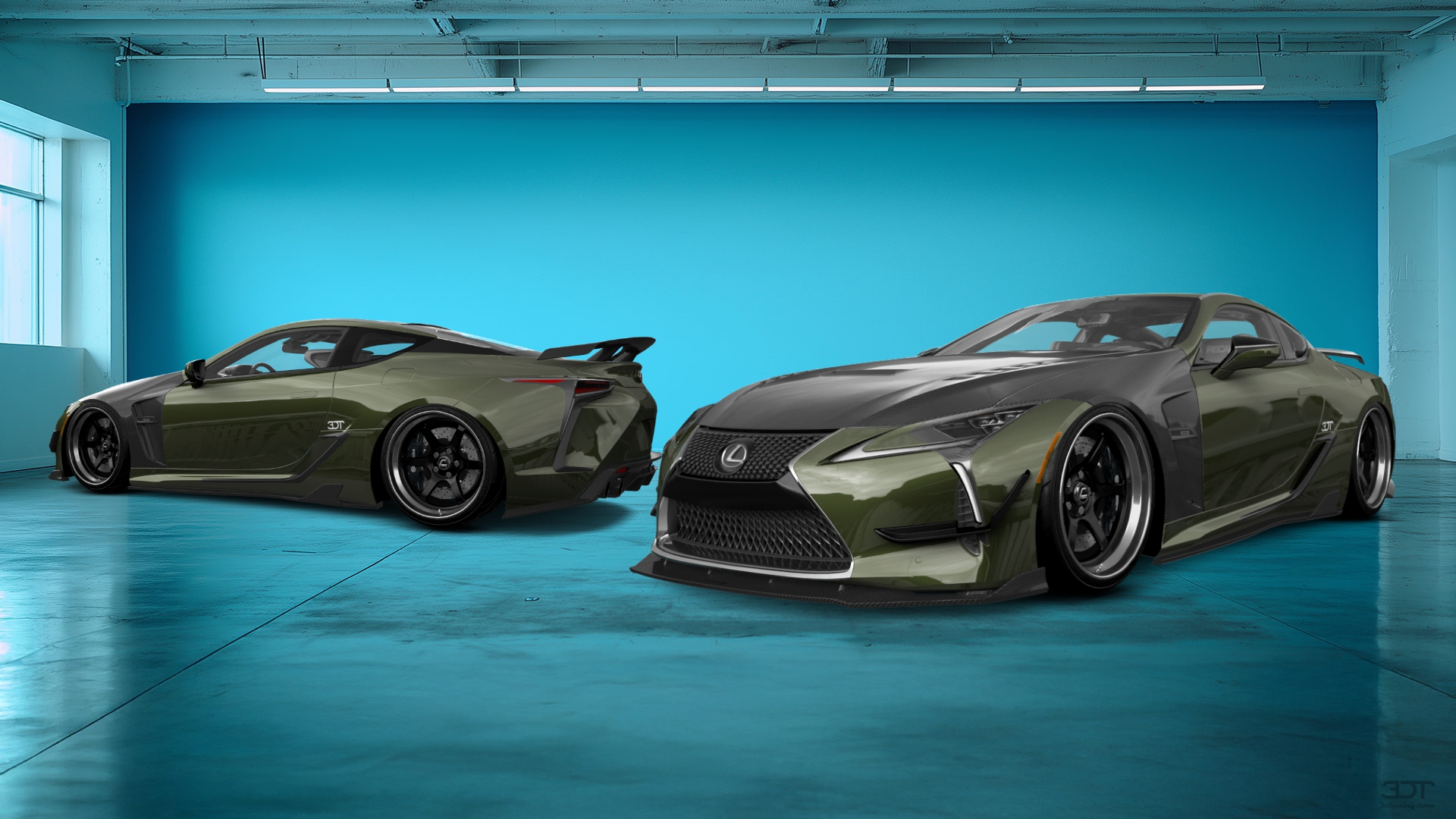 Lexus LC500 2 door fastback coupe 2017 tuning