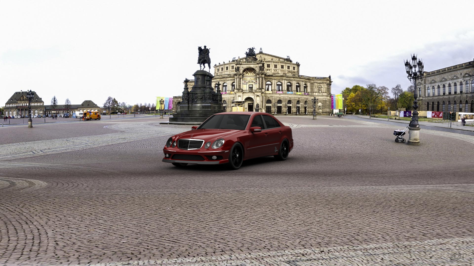 Mercedes E class Sedan 2003 tuning