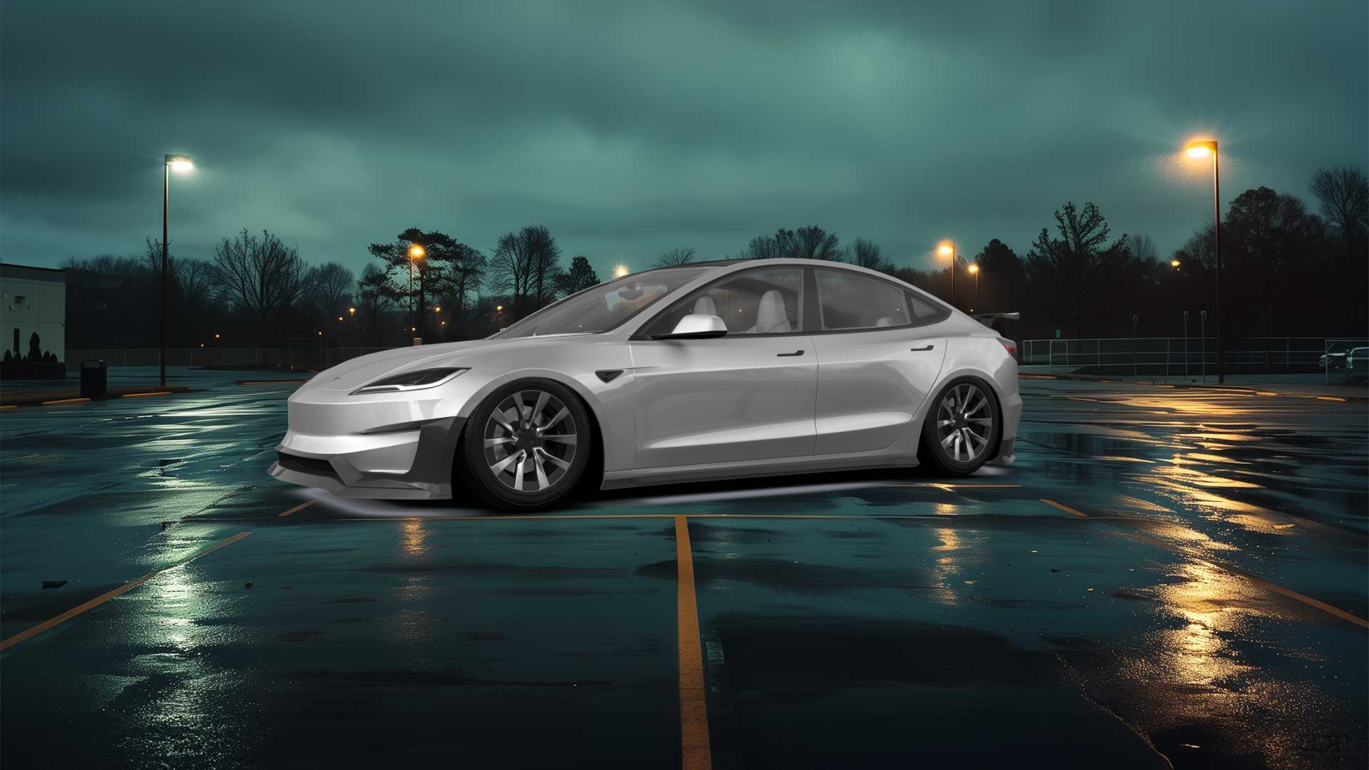 Tesla Model 3 4 Door Saloon 2023 tuning