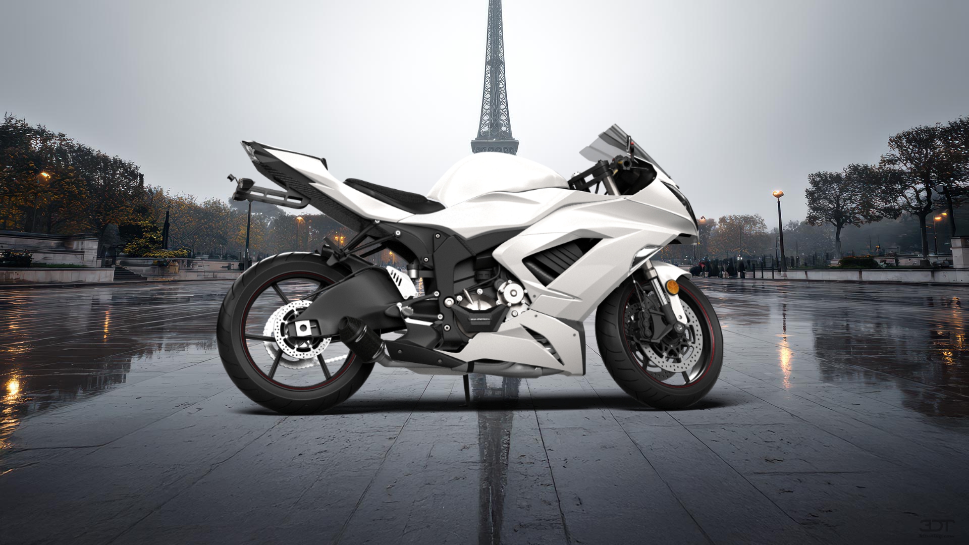 Kawasaki Ninja ZX 6R Sport Bike 2015 tuning
