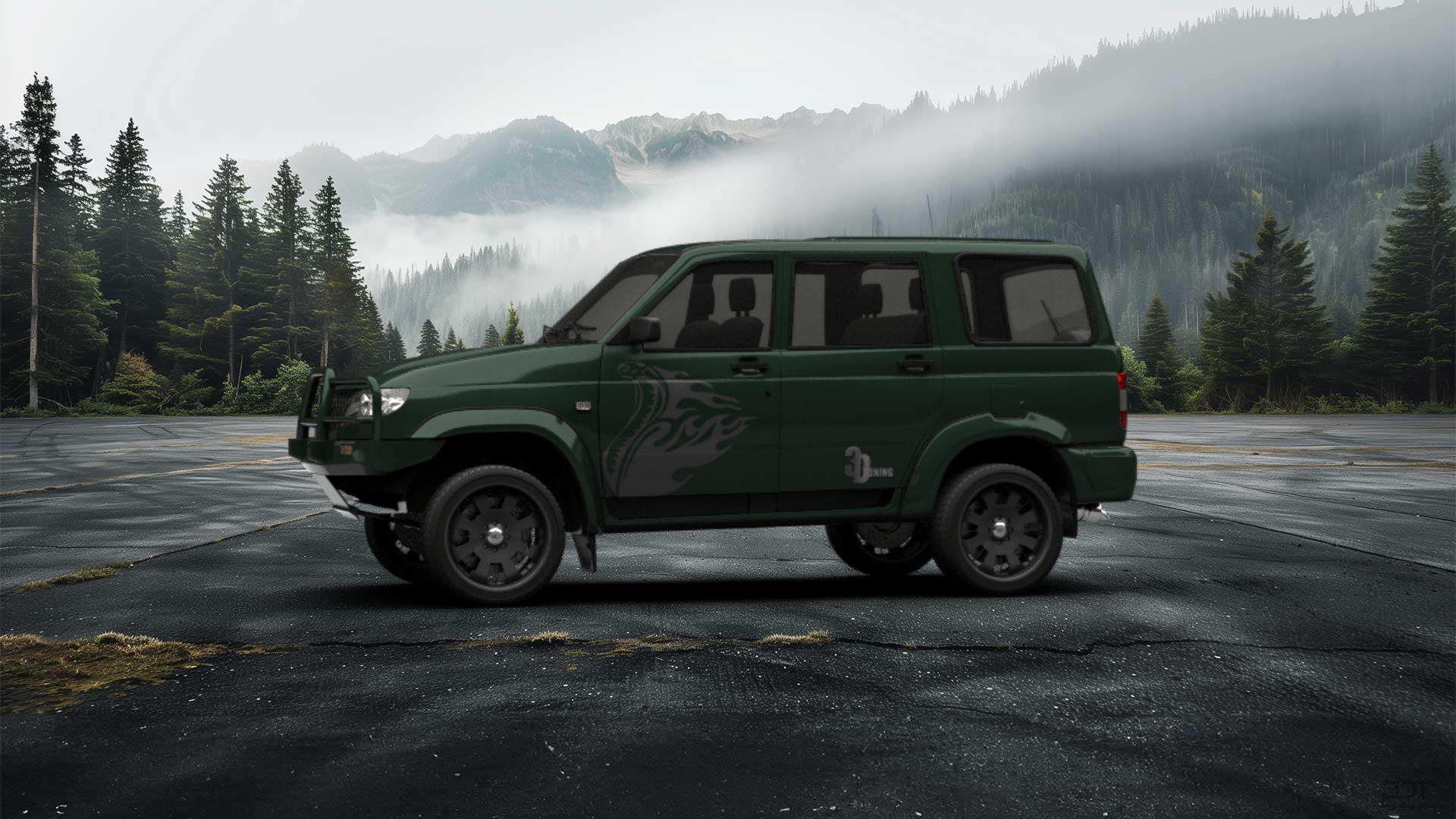 UAZ Patriot SUV 2005 tuning
