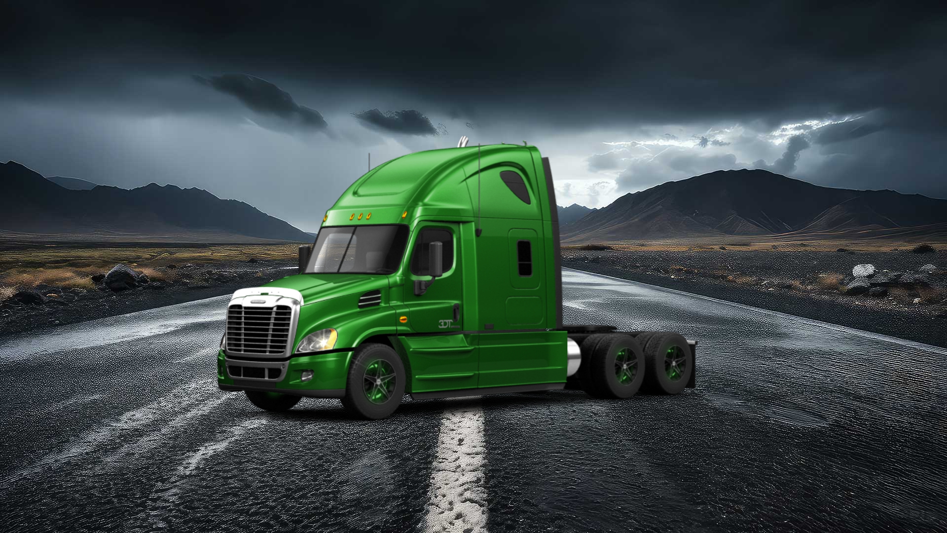 Freightliner Cascadia Truck 2011 tuning