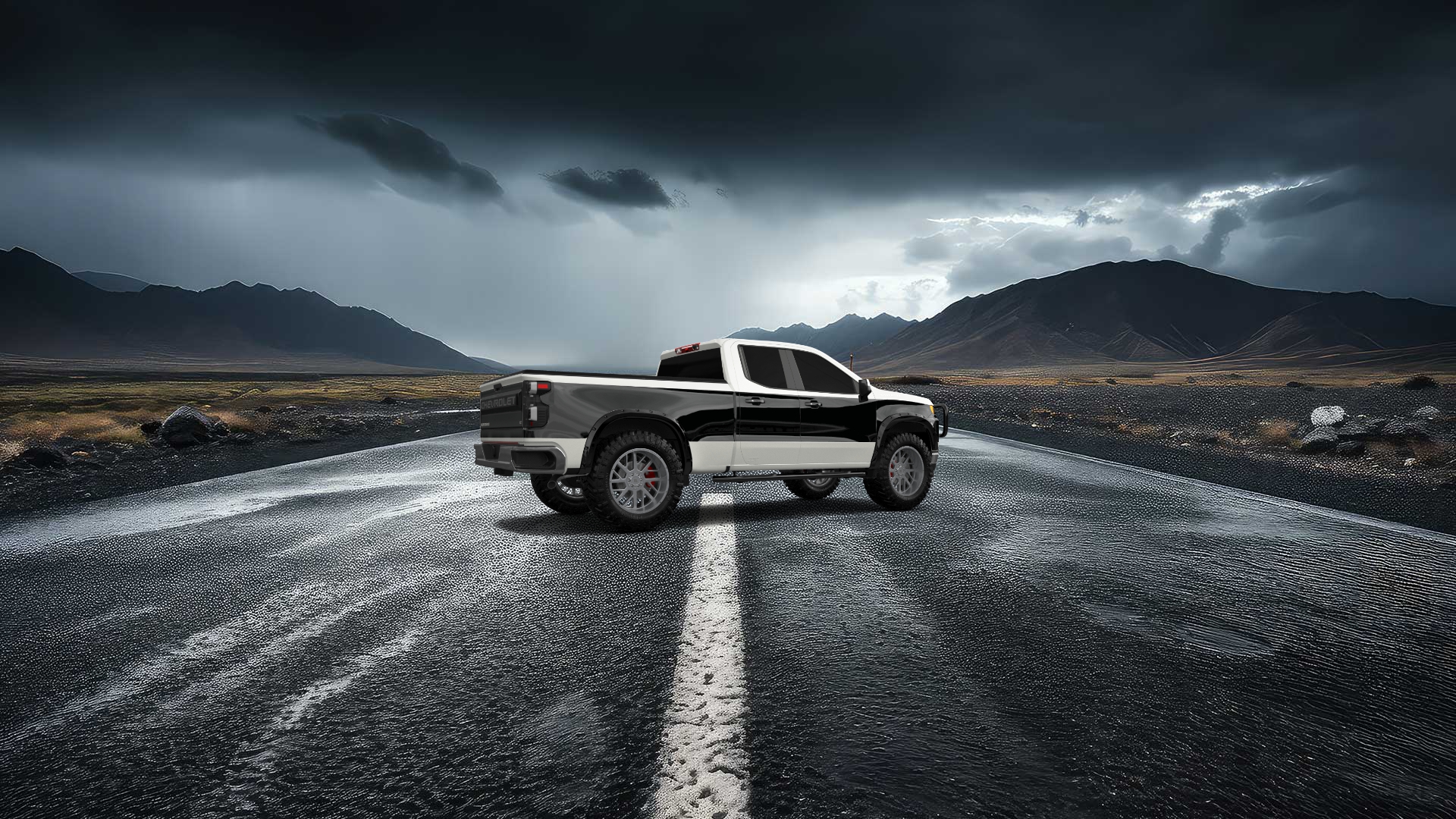 Chevrolet Silverado 1500 6.6 ft box 4 Door pickup truck 2021
