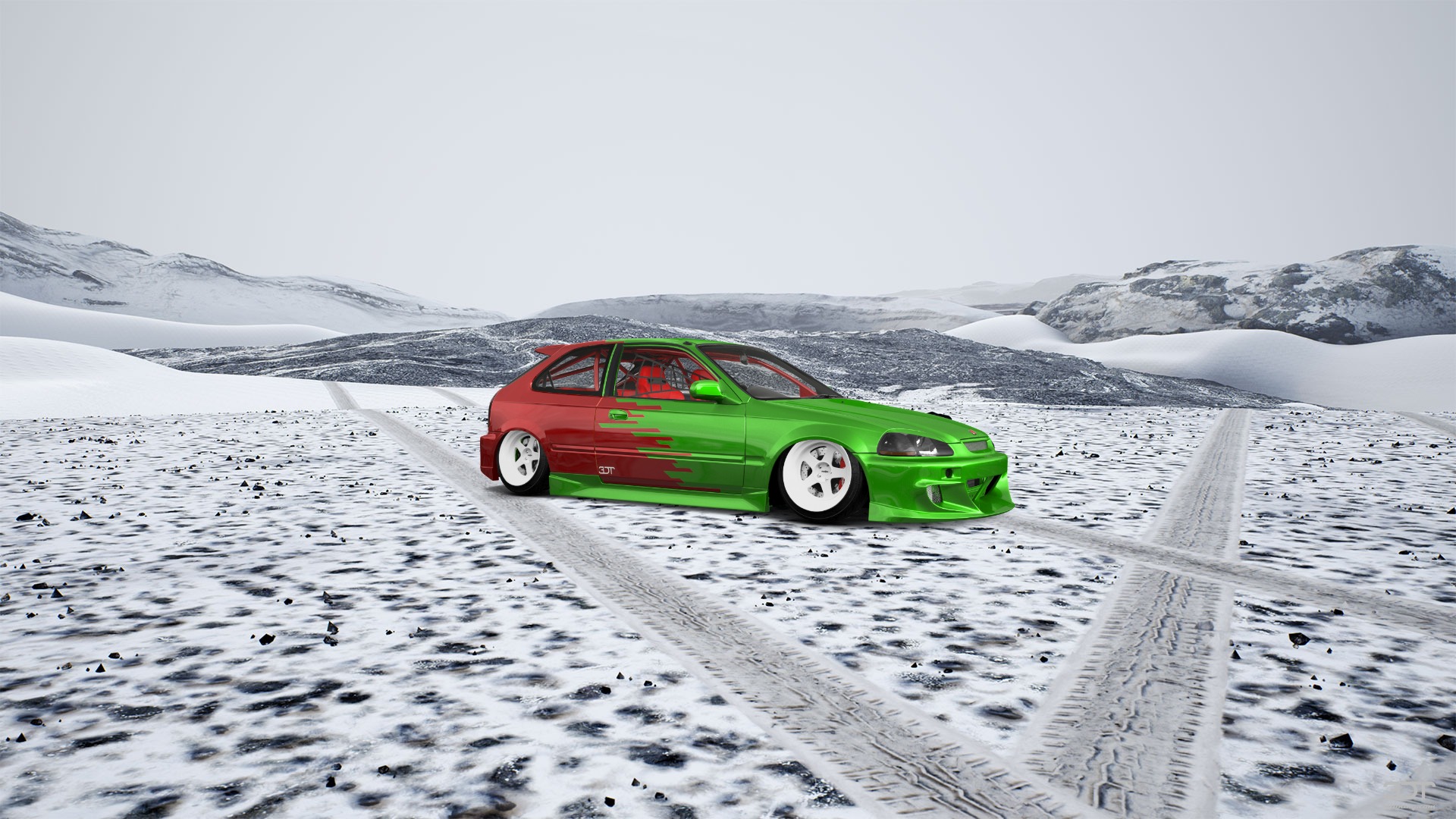 Honda Civic 3 Door Hatchback 1997 tuning