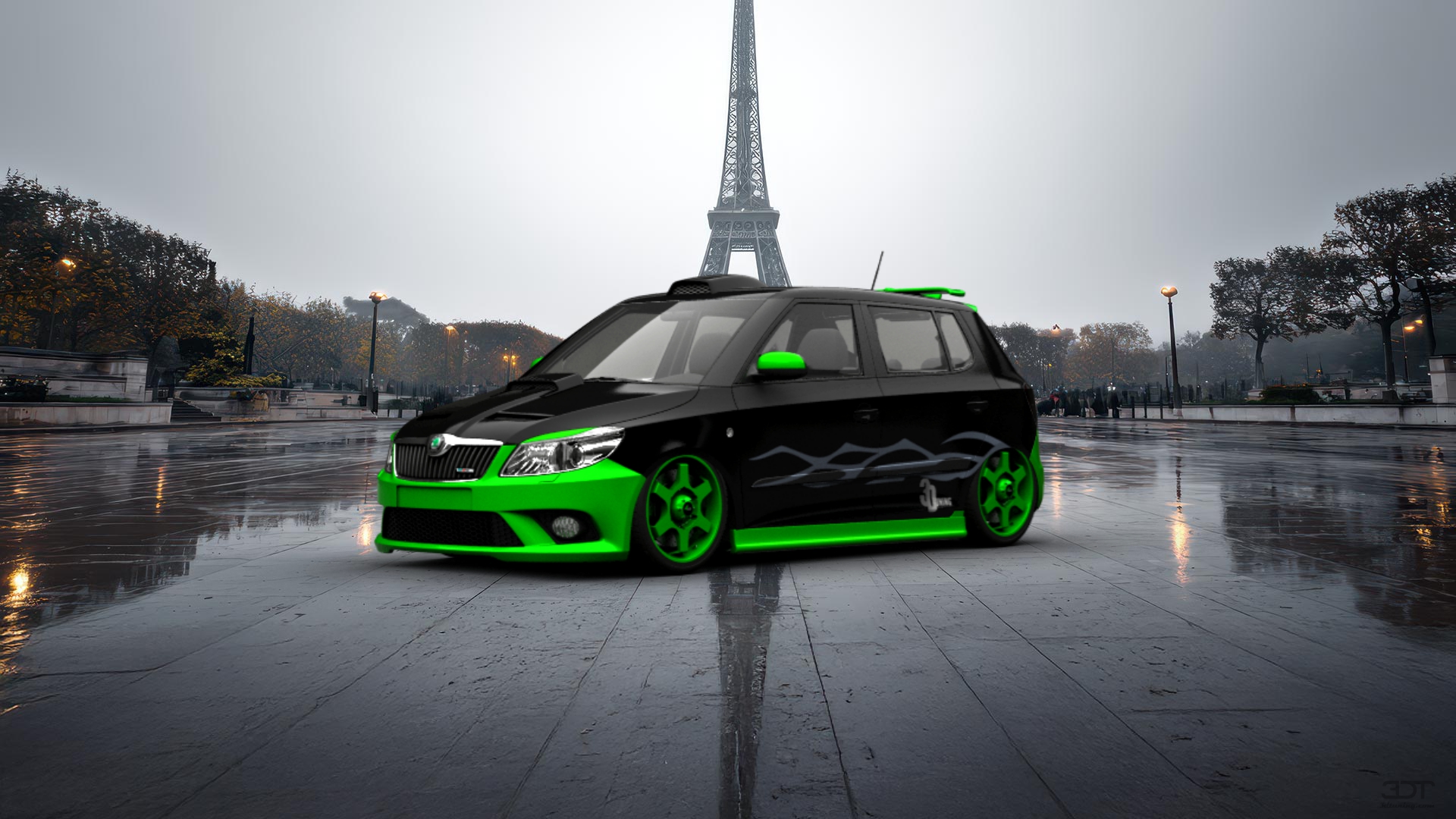 Skoda Fabia 5 Door Hatchback 2011 tuning