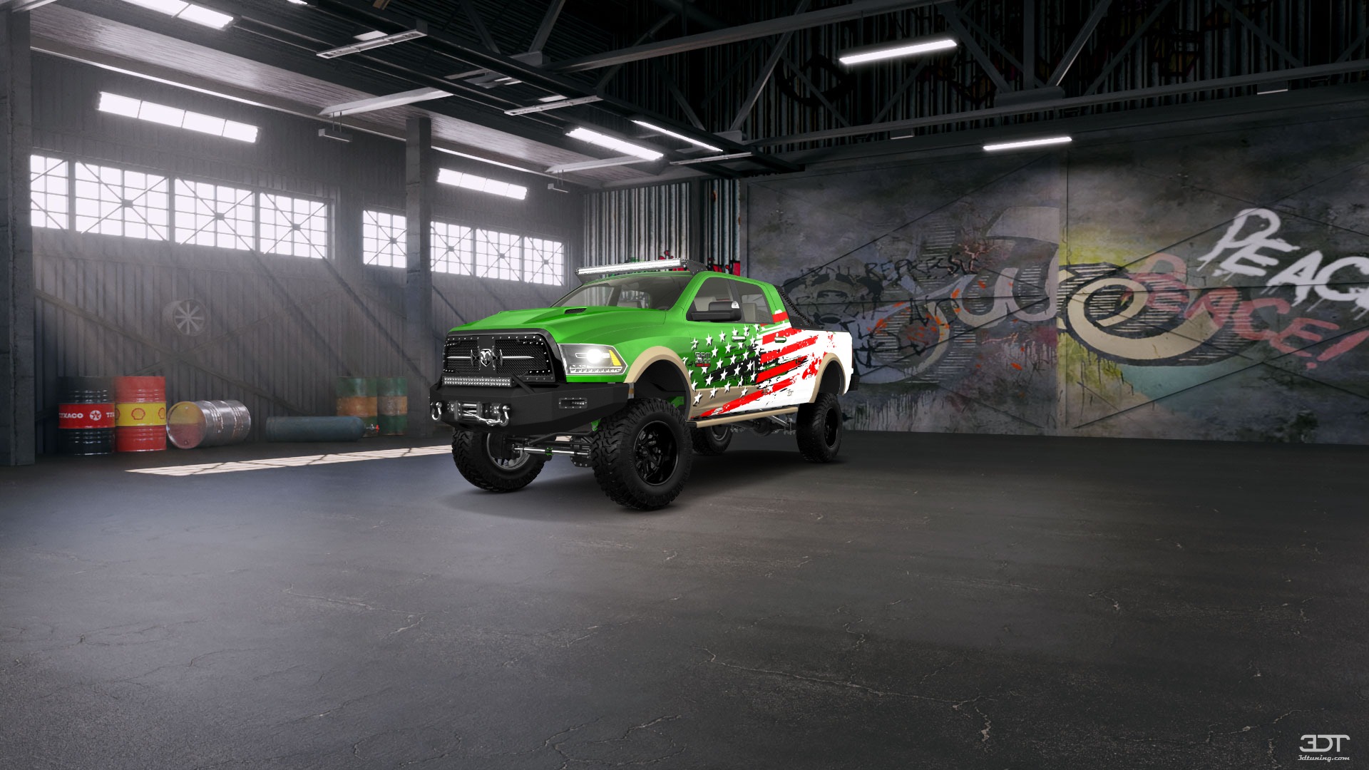 Dodge Ram 2500 Mega Cab 6.4 ft box 4 Door pickup truck 2010 tuning