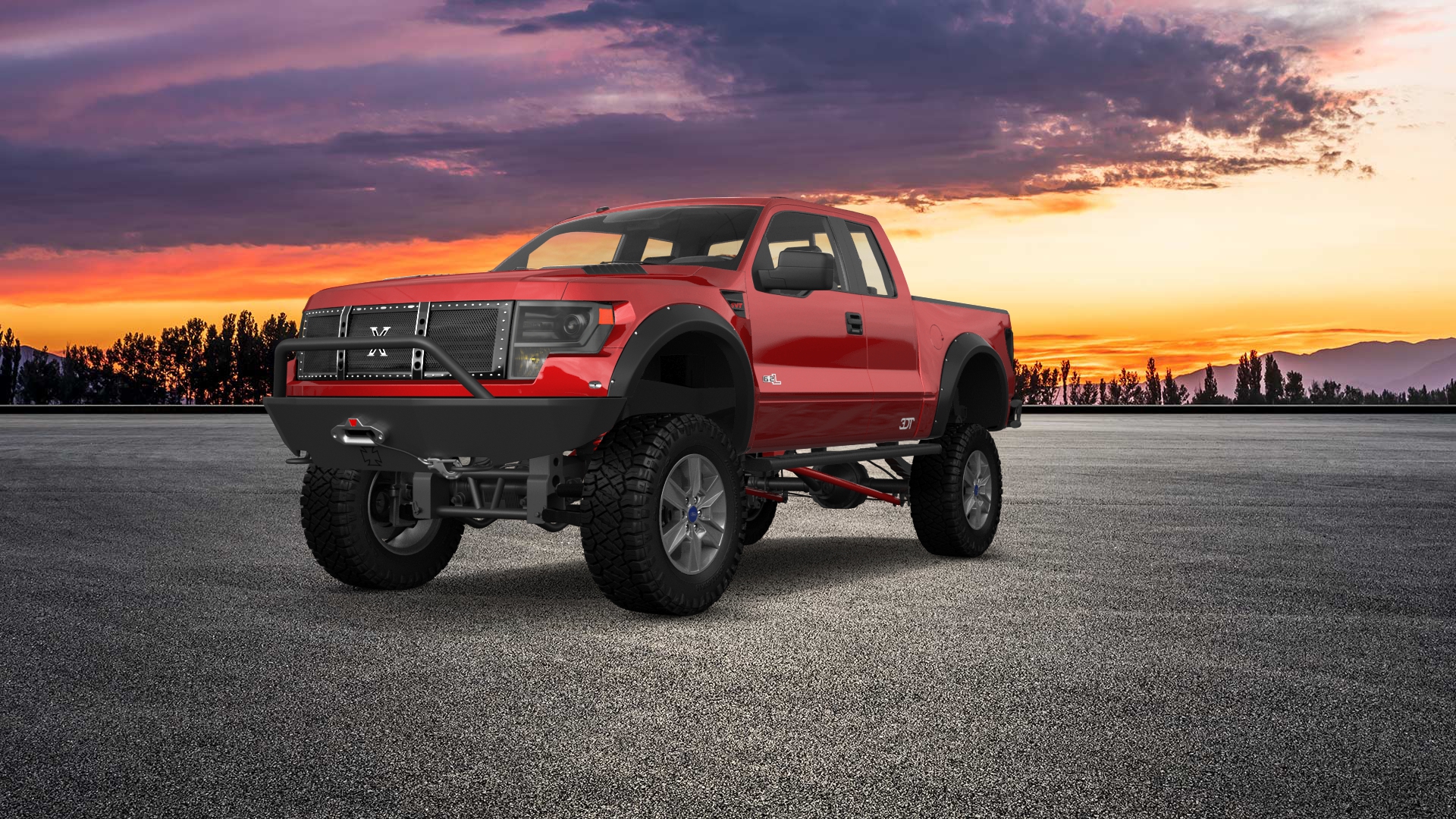 Ford F-150 SVT Raptor 2 Door pickup truck 2010