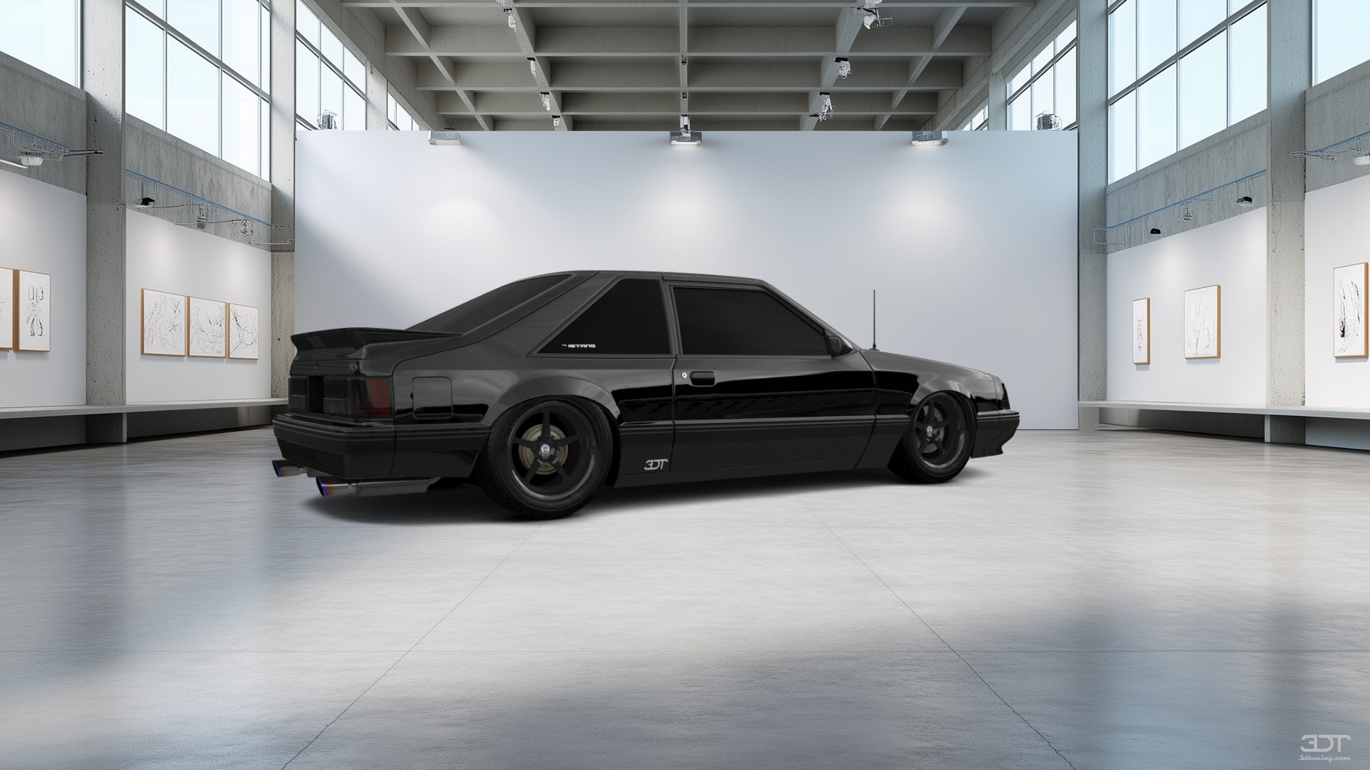 Ford Mustang 3 Door Hatchback 1988 tuning