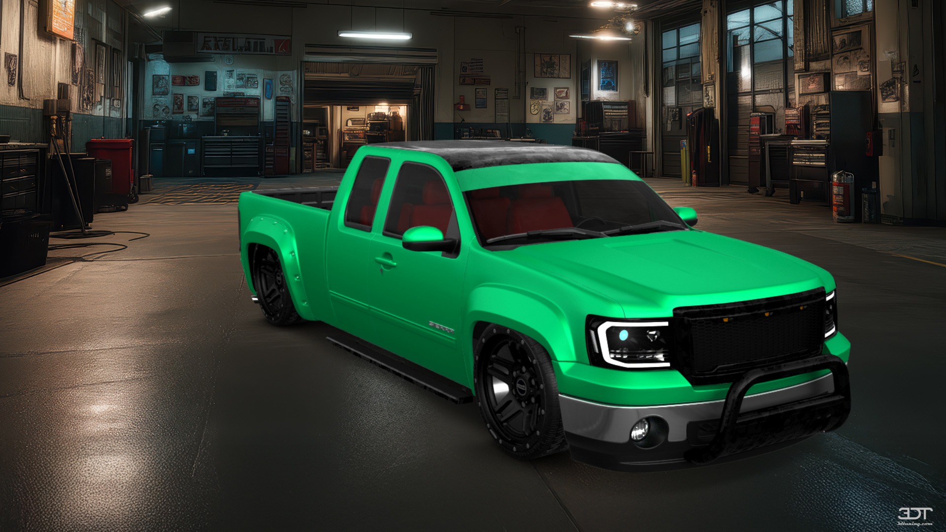 GMC Sierra 1500 Double Cab 6.6 ft box 2 Door truck 2007 tuning