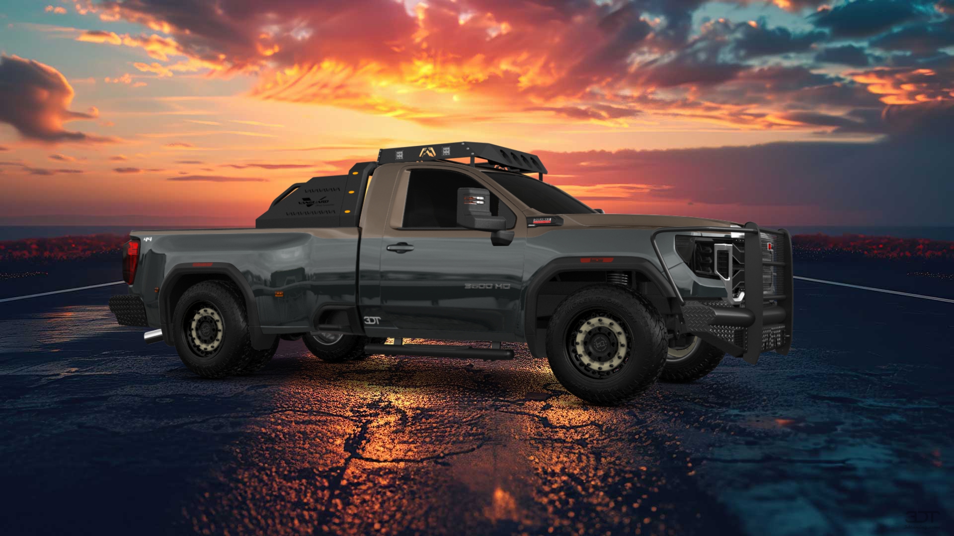 GMC Sierra 3500 HD 2 Door pickup truck 2020 tuning