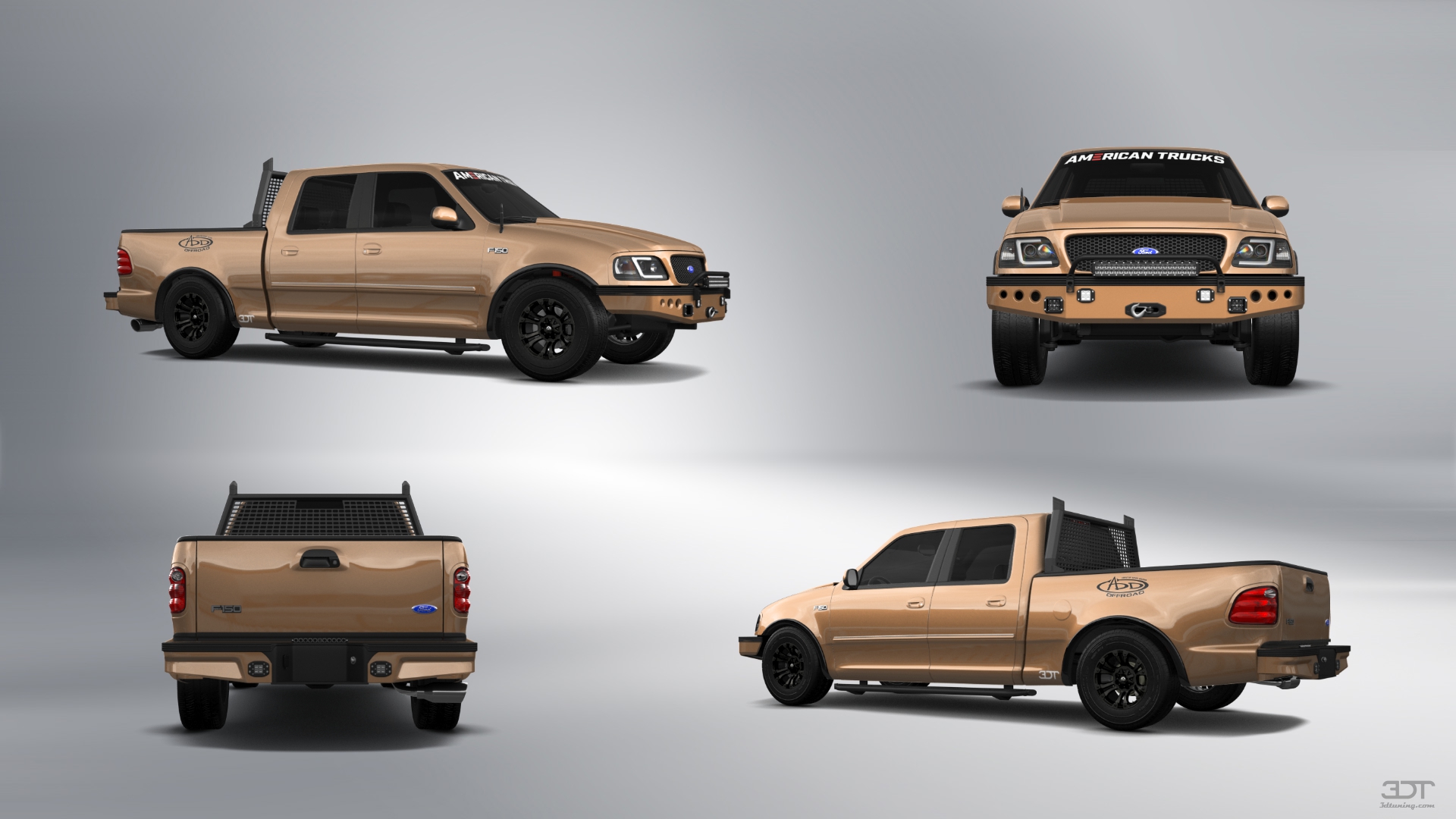 Ford F-150 SuperCrew 4 Door pickup truck 1997