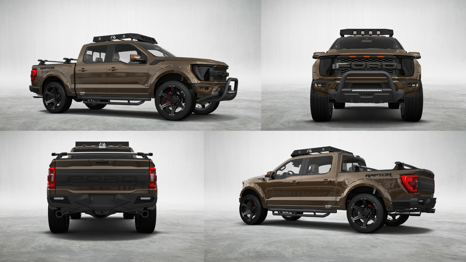 Ford F-150 Raptor 4 Door pickup truck 2021