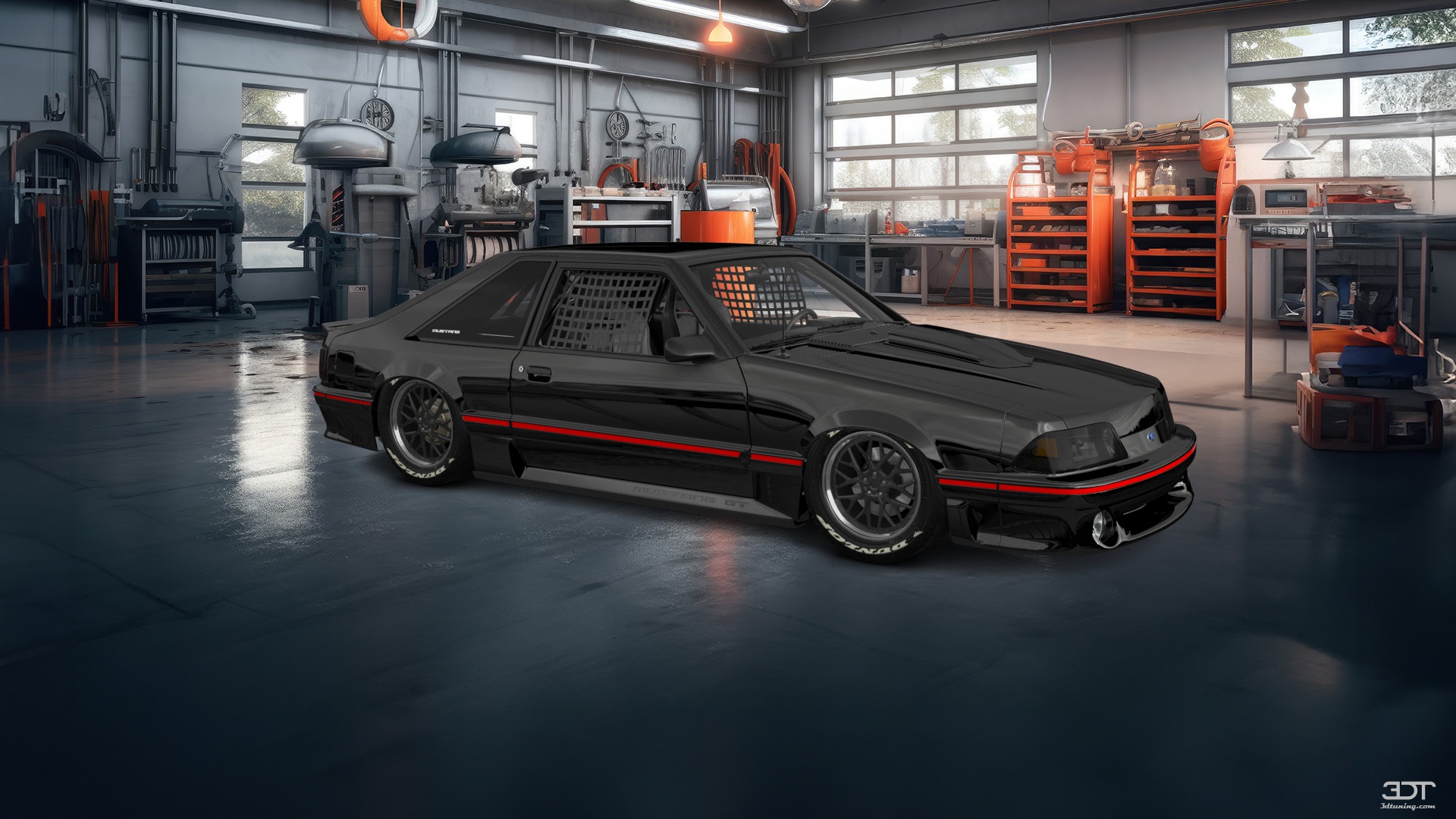 Ford Mustang 3 Door Hatchback 1988 tuning