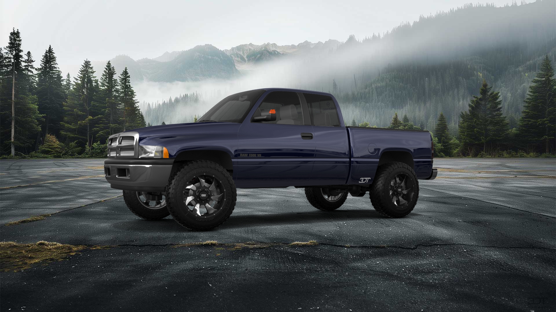 Dodge Ram 1500 Club Cab Pickup Truck 1999 tuning
