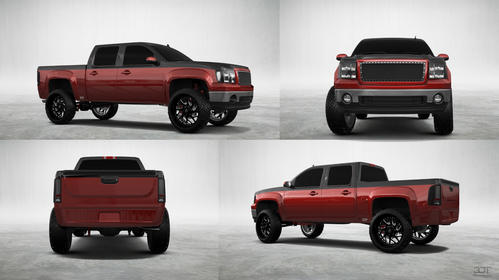 GMC Sierra 1500 Crew Cab 5.8 ft box 4 Door pickup truck 2007