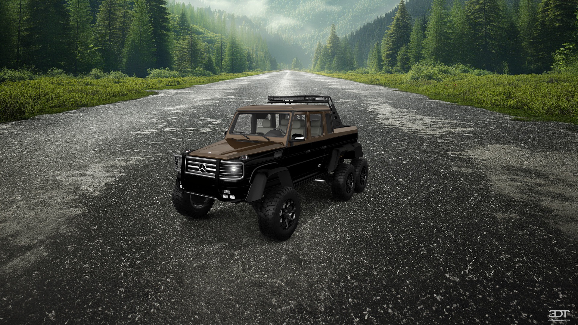Mercedes G 63 AMG 6x6 4 Door pickup truck 2013