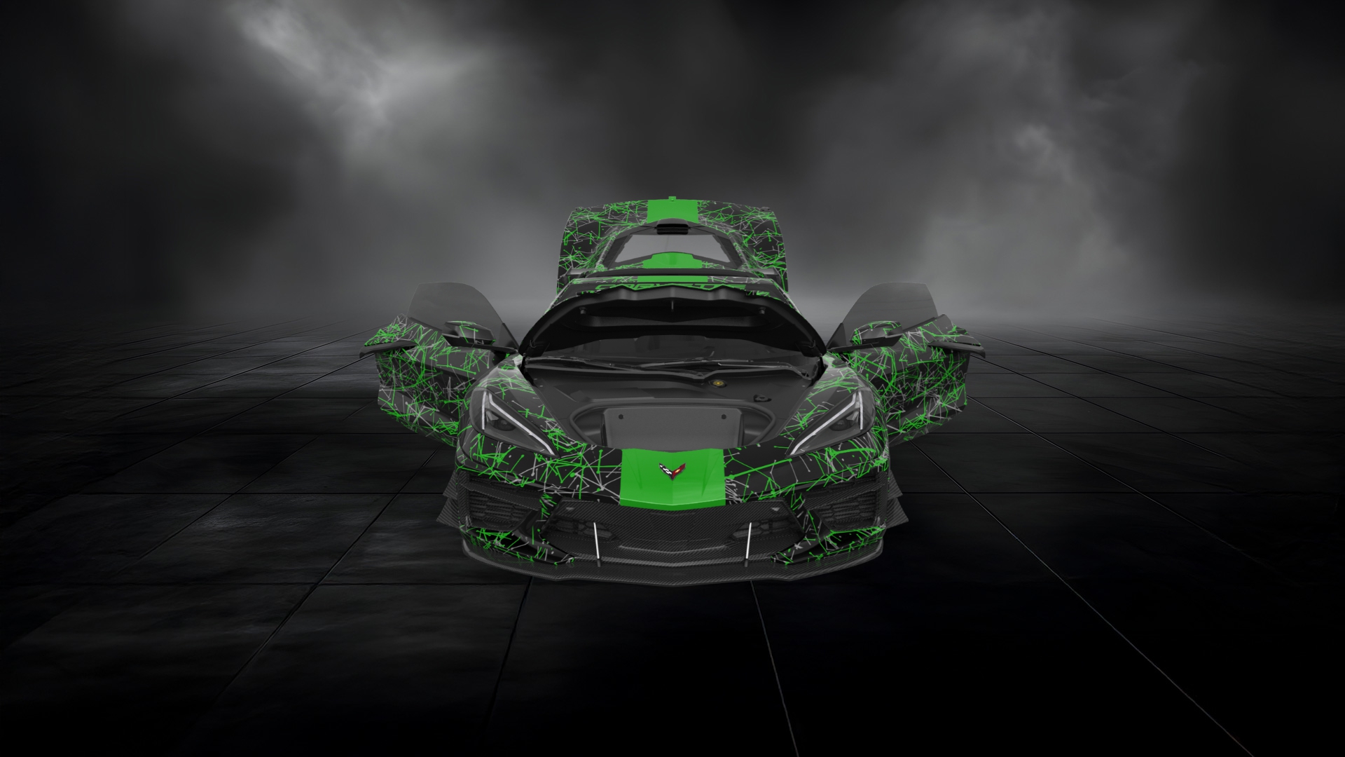 Chevrolet Corvette 2 door targa top 2020 tuning