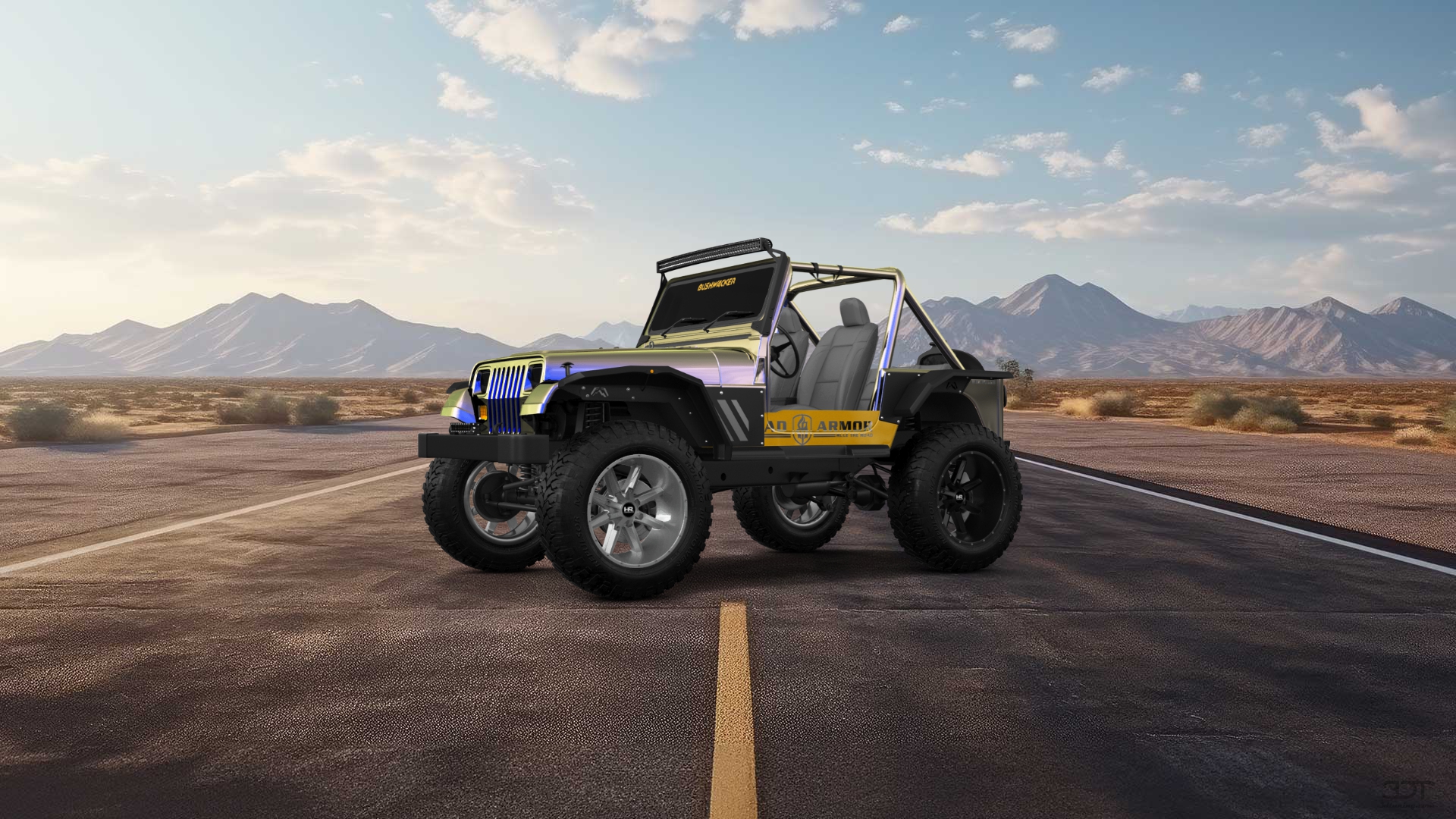 Jeep Wrangler YJ 2 Door SUV 1990