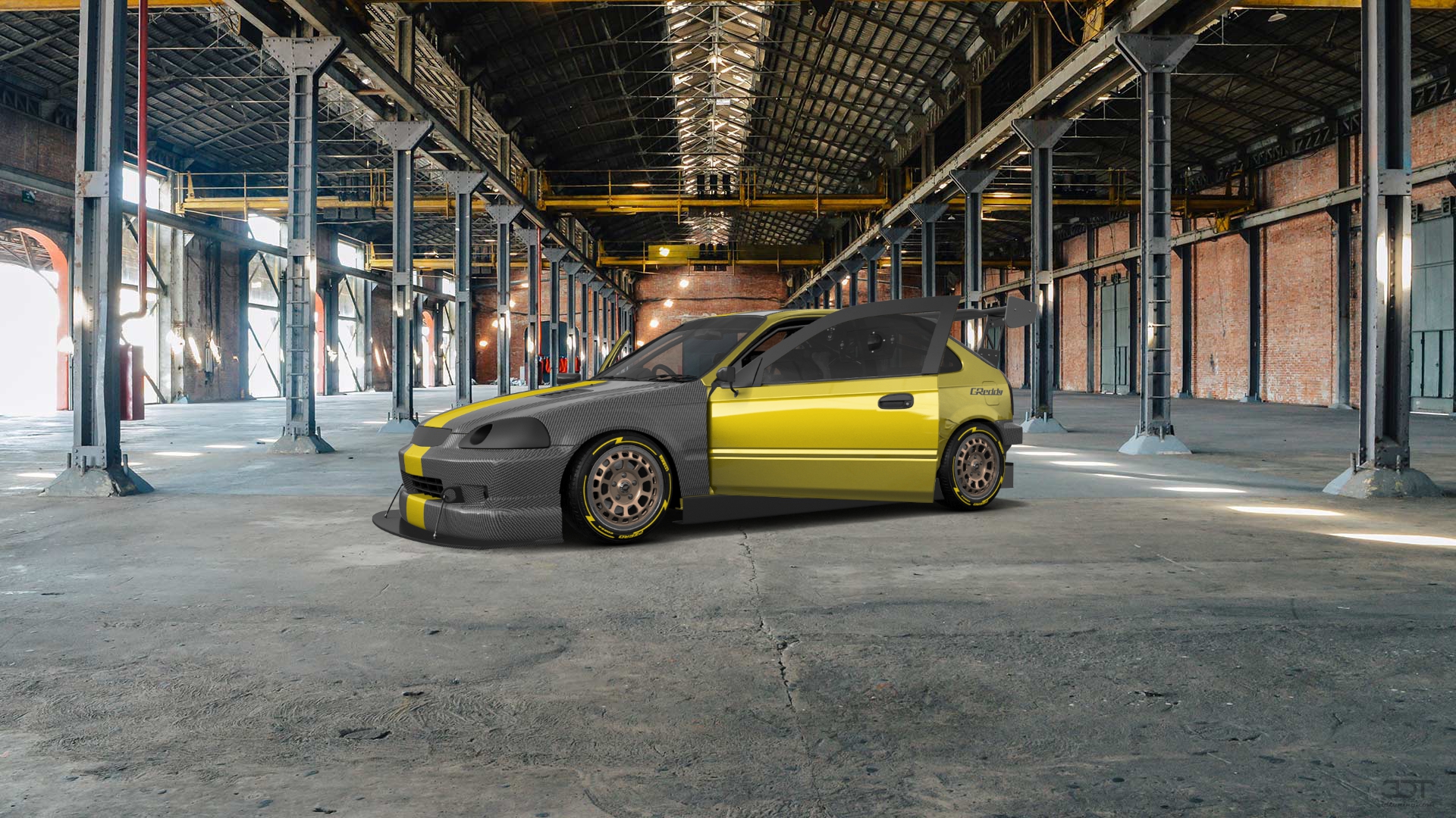 Honda Civic 3 Door Hatchback 1997 tuning