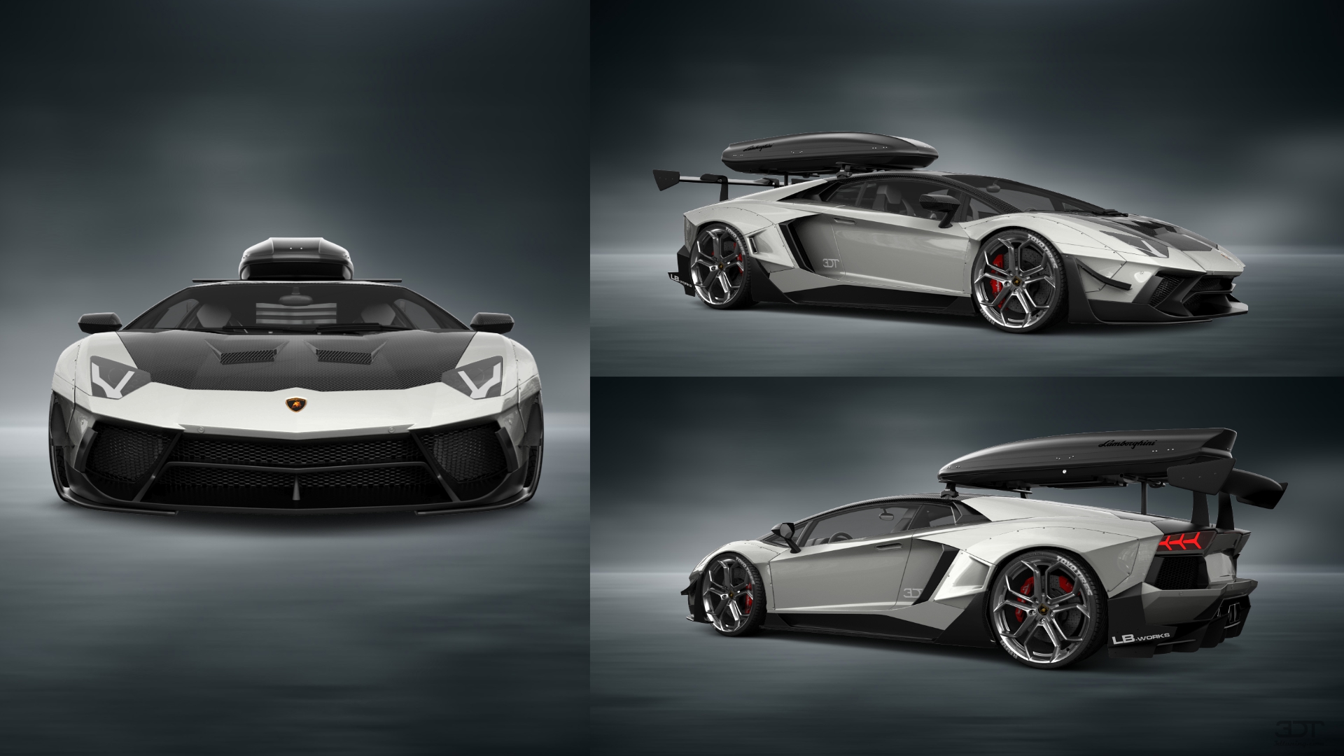 Lamborghini Aventador 2 Door Coupe 2012 tuning