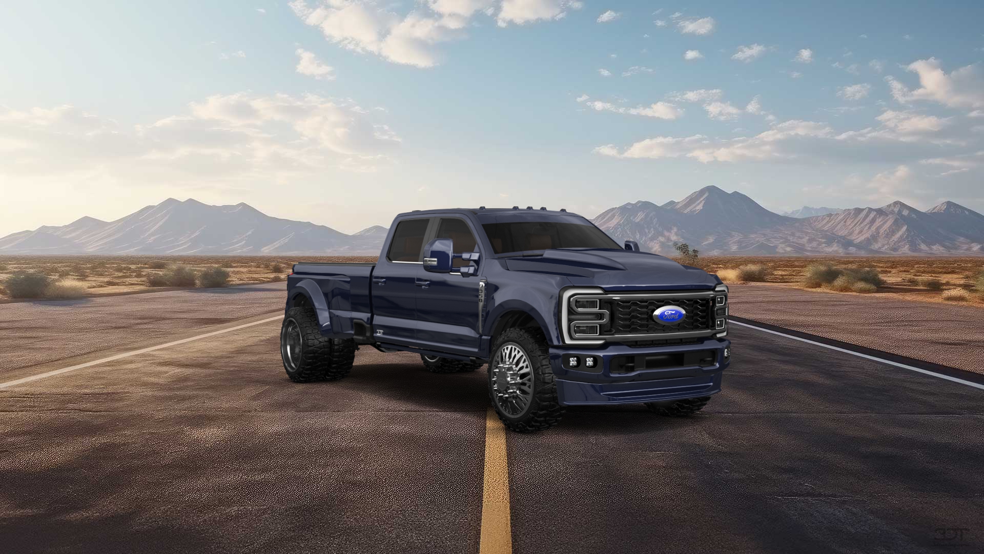 Ford F-350 DRW Crew Cab 4 Door pickup truck 2023 tuning