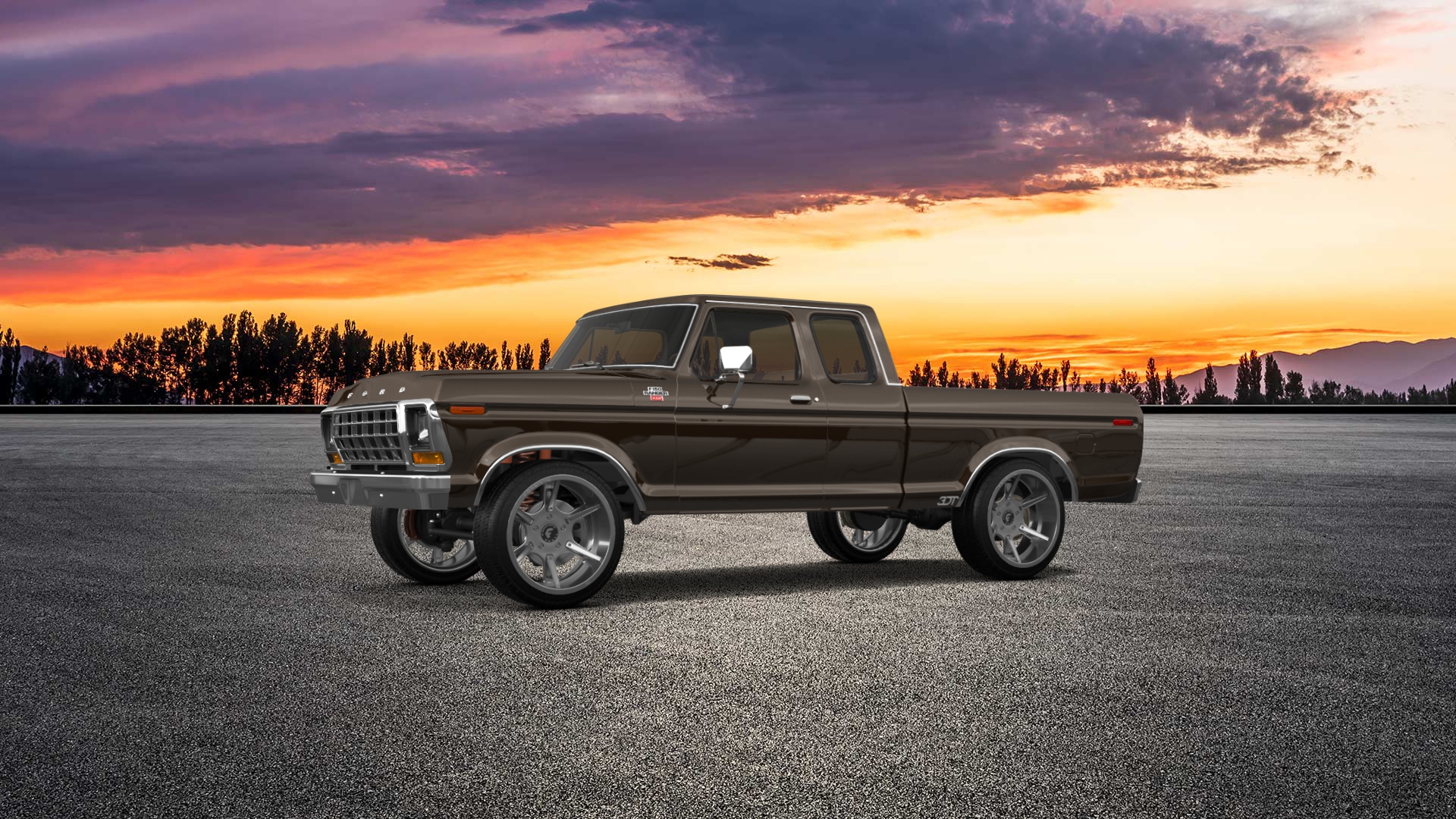 Ford F-150 SuperCab 2 Door pickup truck 1978