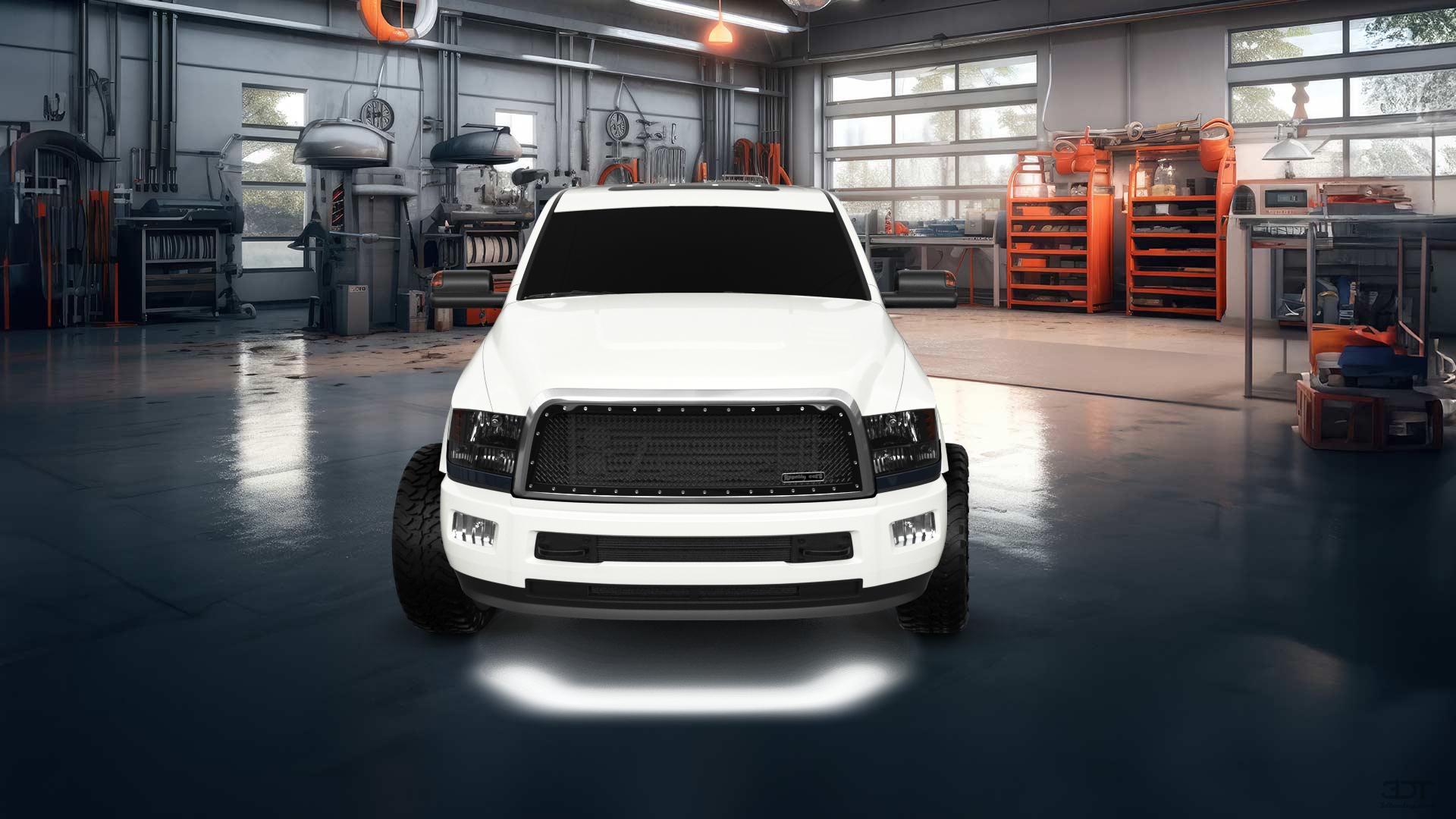 Dodge Ram 2500 Mega Cab 6.4 ft box 4 Door pickup truck 2010
