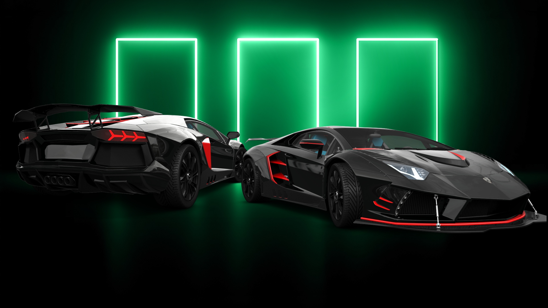 Lamborghini Aventador 2 Door Coupe 2012 tuning