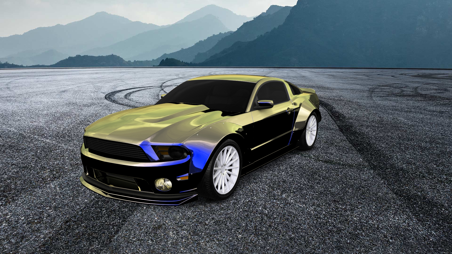 Ford Mustang 2 Door Coupe 2010 tuning