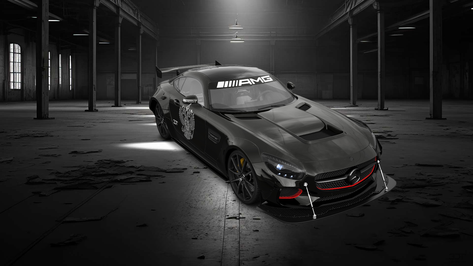 Mercedes AMG GT 2 door fastback coupe 2016