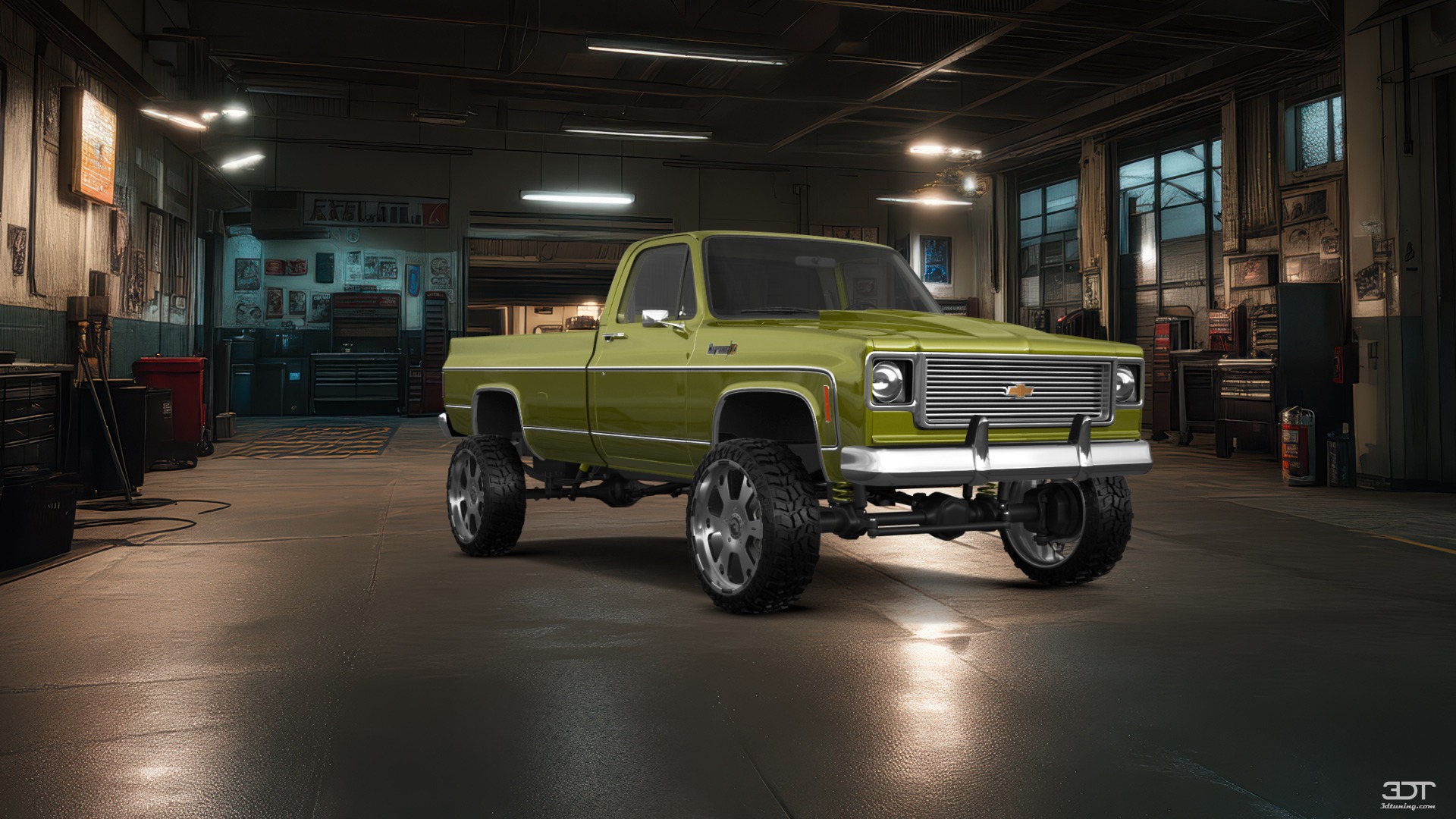 Chevrolet Silverado C-10 2 Door pickup truck 1973 tuning