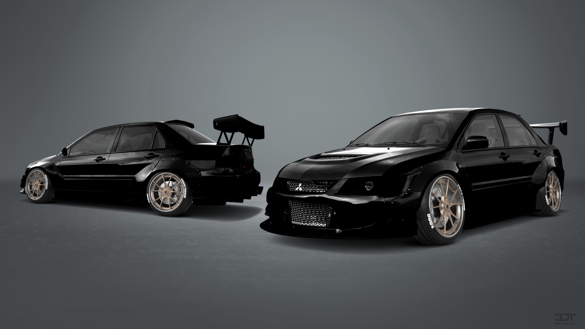 Mitsubishi Lancer Evo IX 4 Door Saloon 2005 tuning