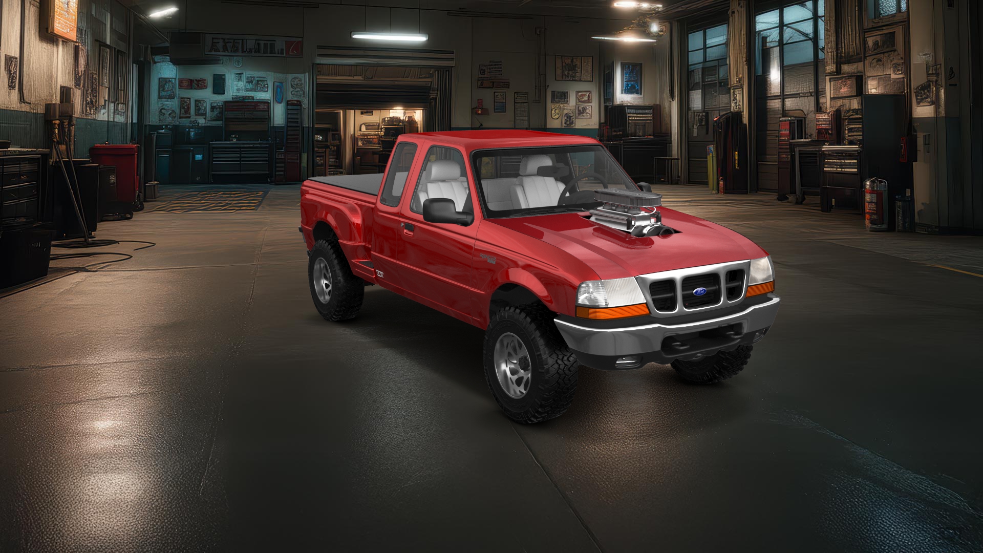 Ford Ranger Flareside 2 Door pickup truck 1998 tuning