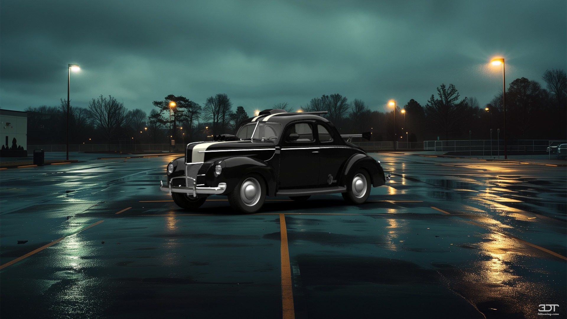 Ford De Luxe Coupe Liftback 1940 tuning